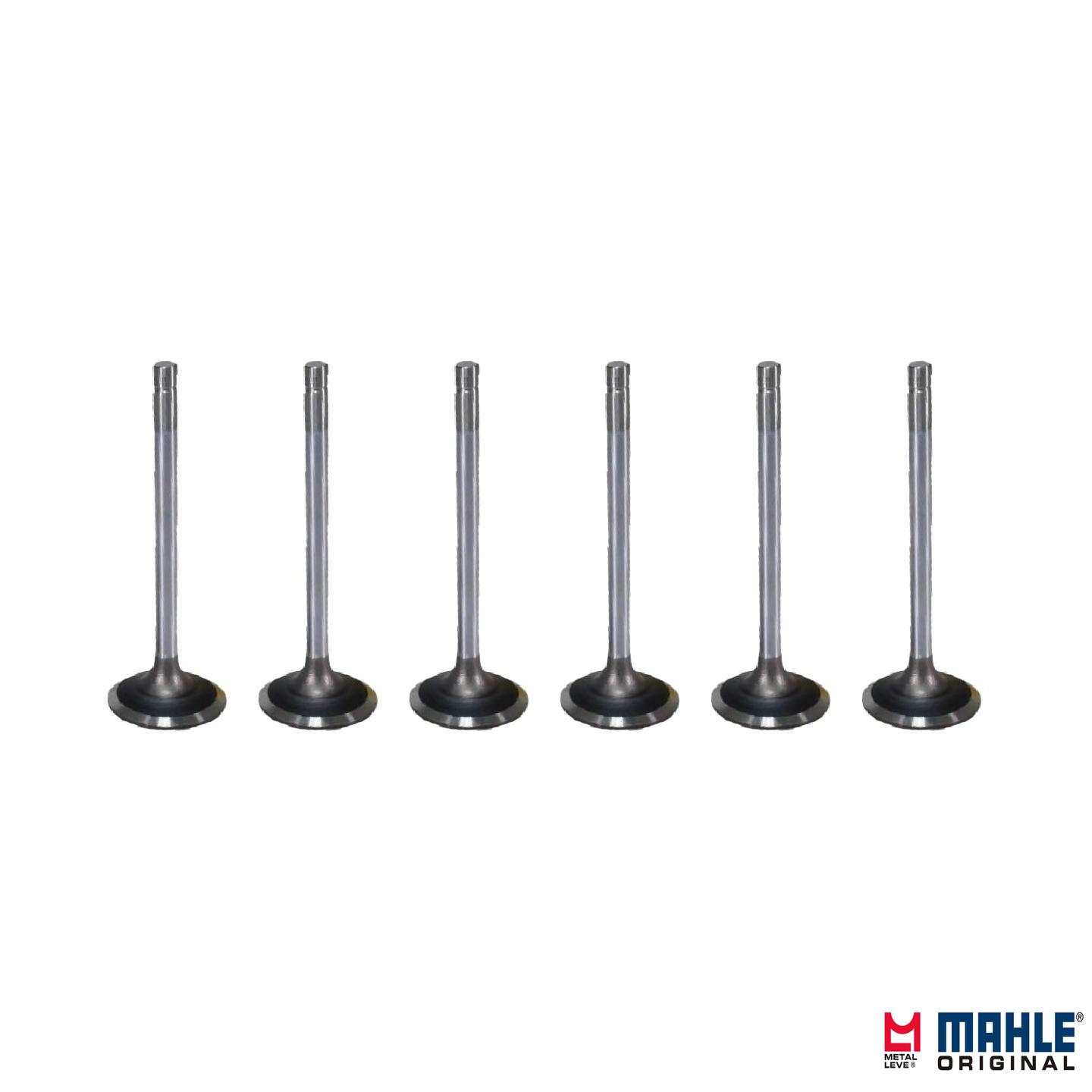 Jogo com 6 Válvulas de Admissão - Mahle Metal Leve - VA0011763 STD