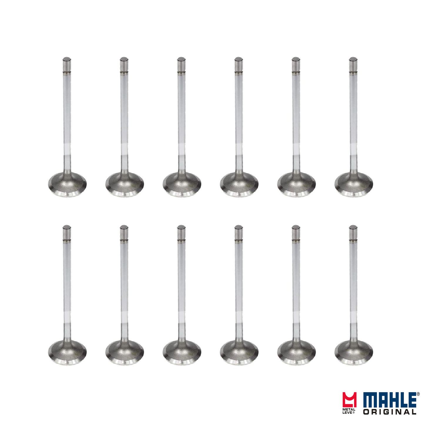 Jogo com 12 Válvulas de Admissão - Mahle Metal Leve - VA0381699 STD
