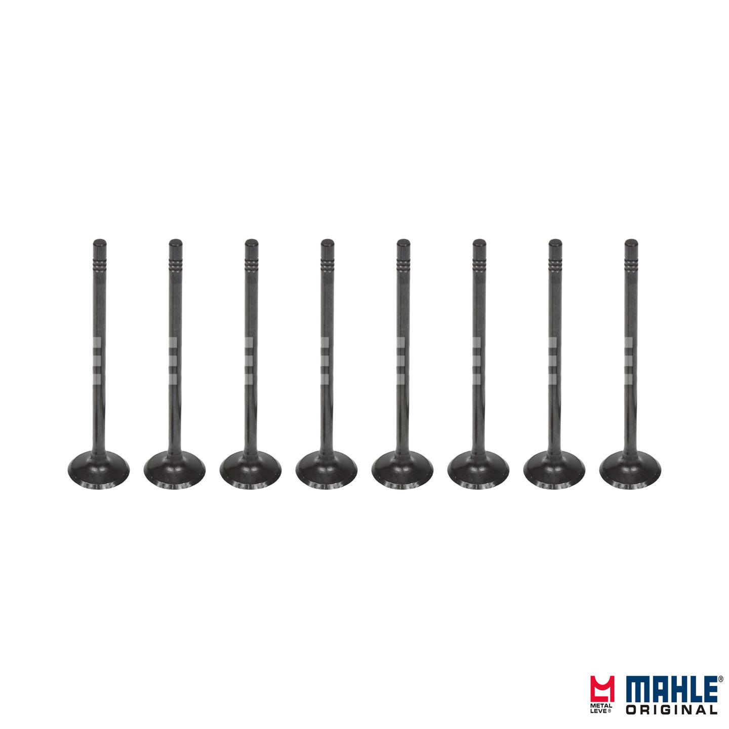 Jogo com 8 Válvulas de Admissão - Mahle Metal Leve - VA0181606 STD
