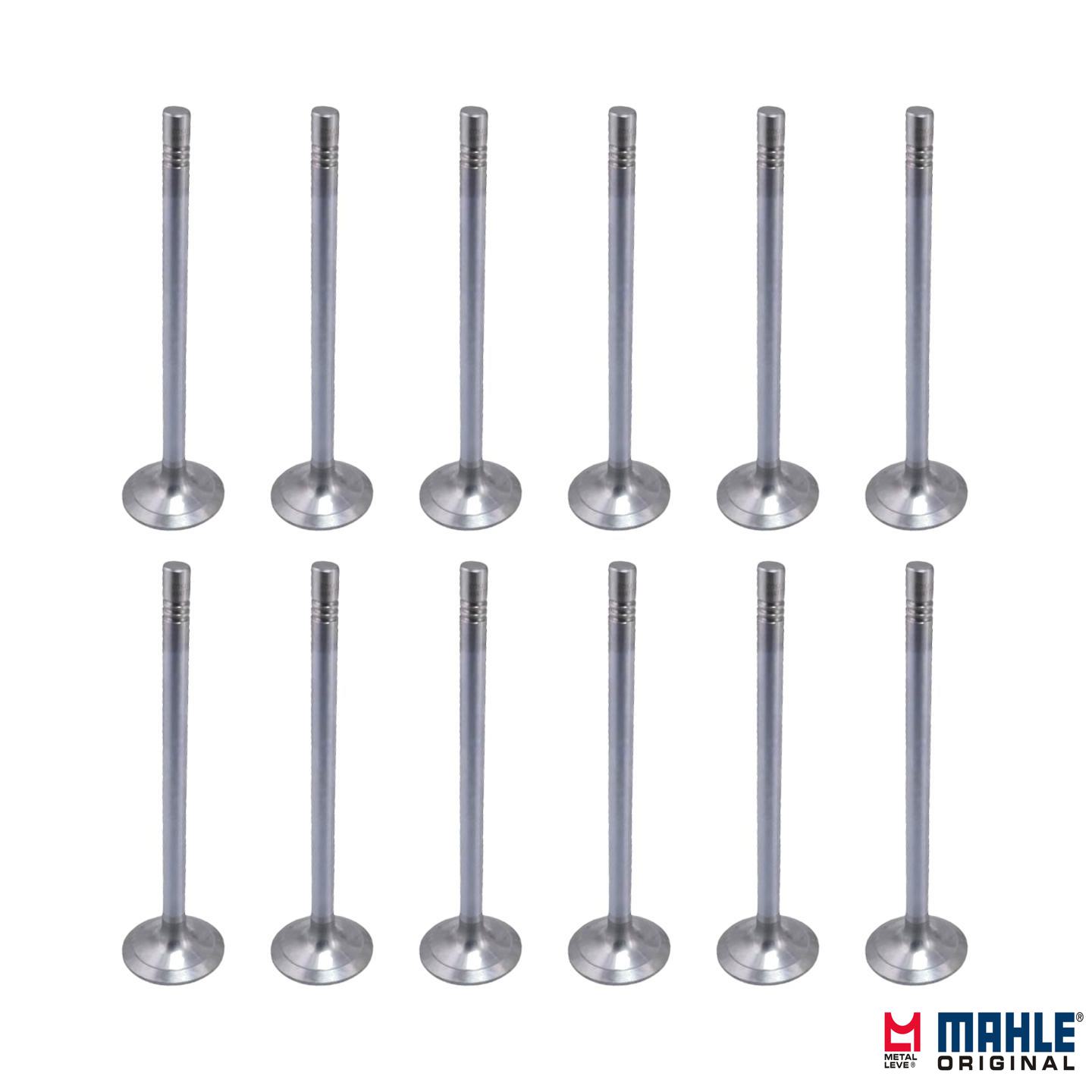Jogo com 12 Válvulas de Admissão - Mahle Metal Leve - VA0461734 STD
