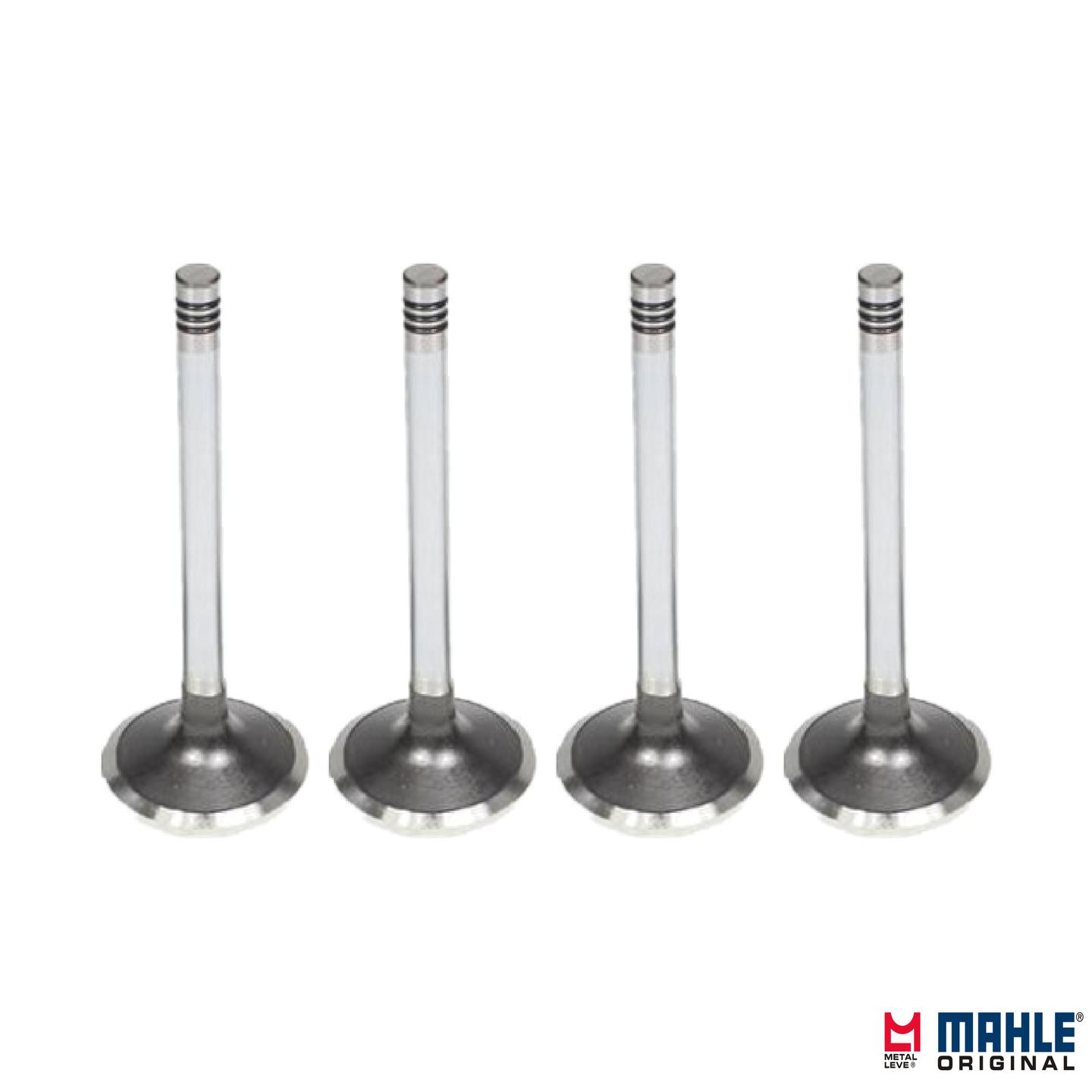 Jogo com 4 Válvulas de Admissão - Mahle Metal Leve - VA0130933 STD