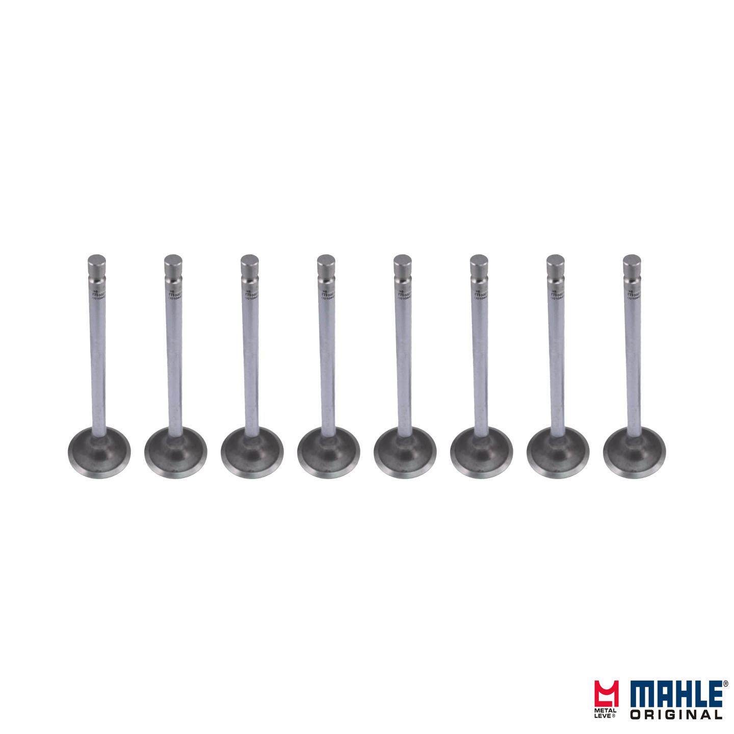 Jogo com 8 Válvulas de Admissão - Mahle Metal Leve - VA0210442 STD