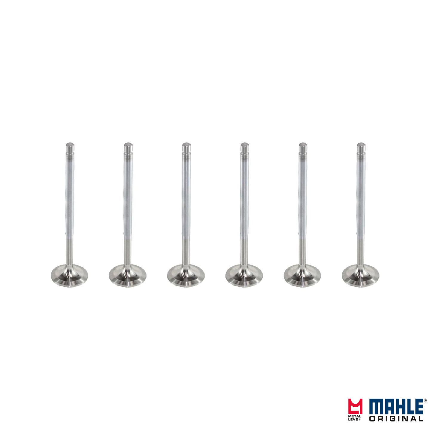 Jogo com 6 Válvulas de Admissão - Mahle Metal Leve - VA0760103 STD