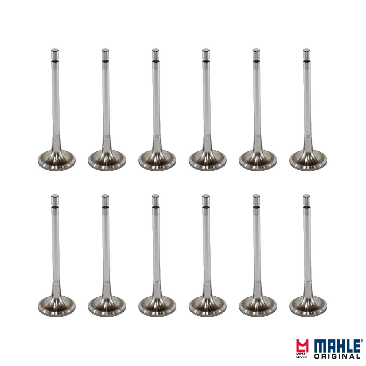 Jogo com 12 Válvulas de Admissão - Mahle Metal Leve - VA0481436 STD