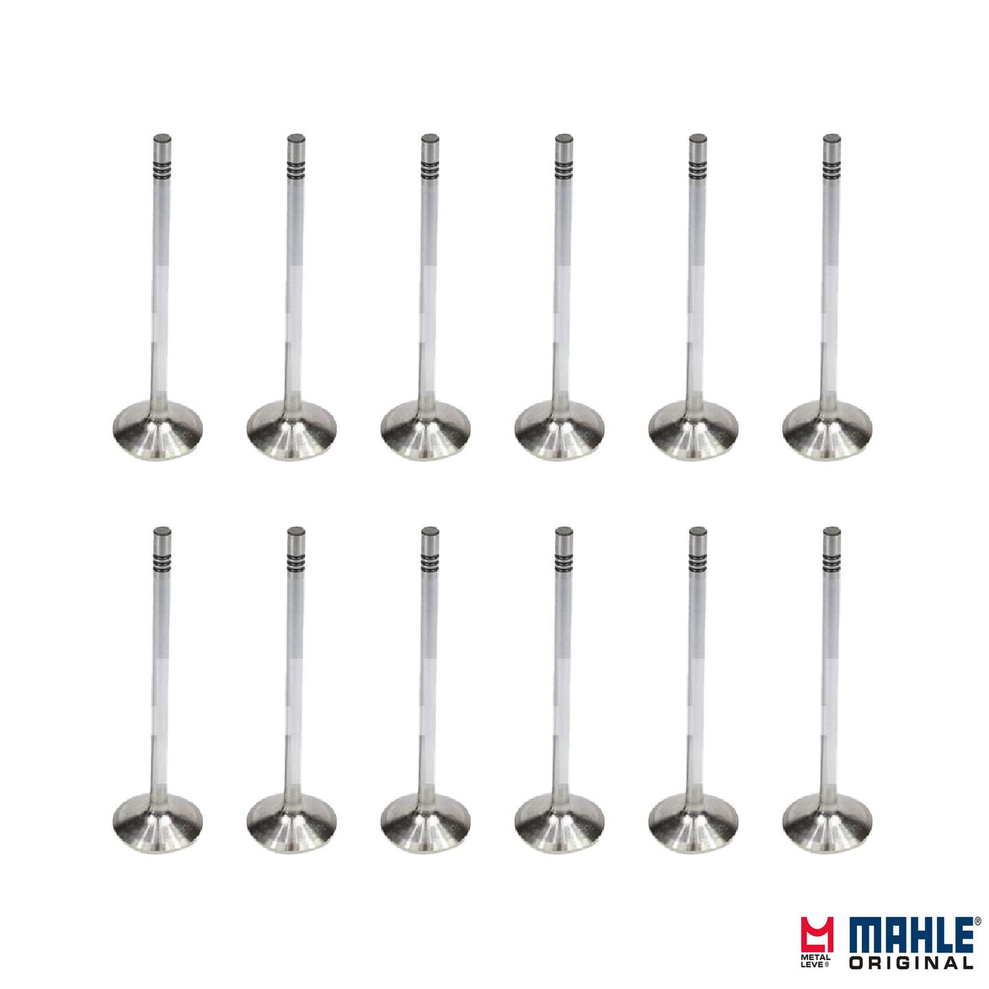 Jogo com 12 Válvulas de Admissão - Mahle Metal Leve - VA0461693 STD