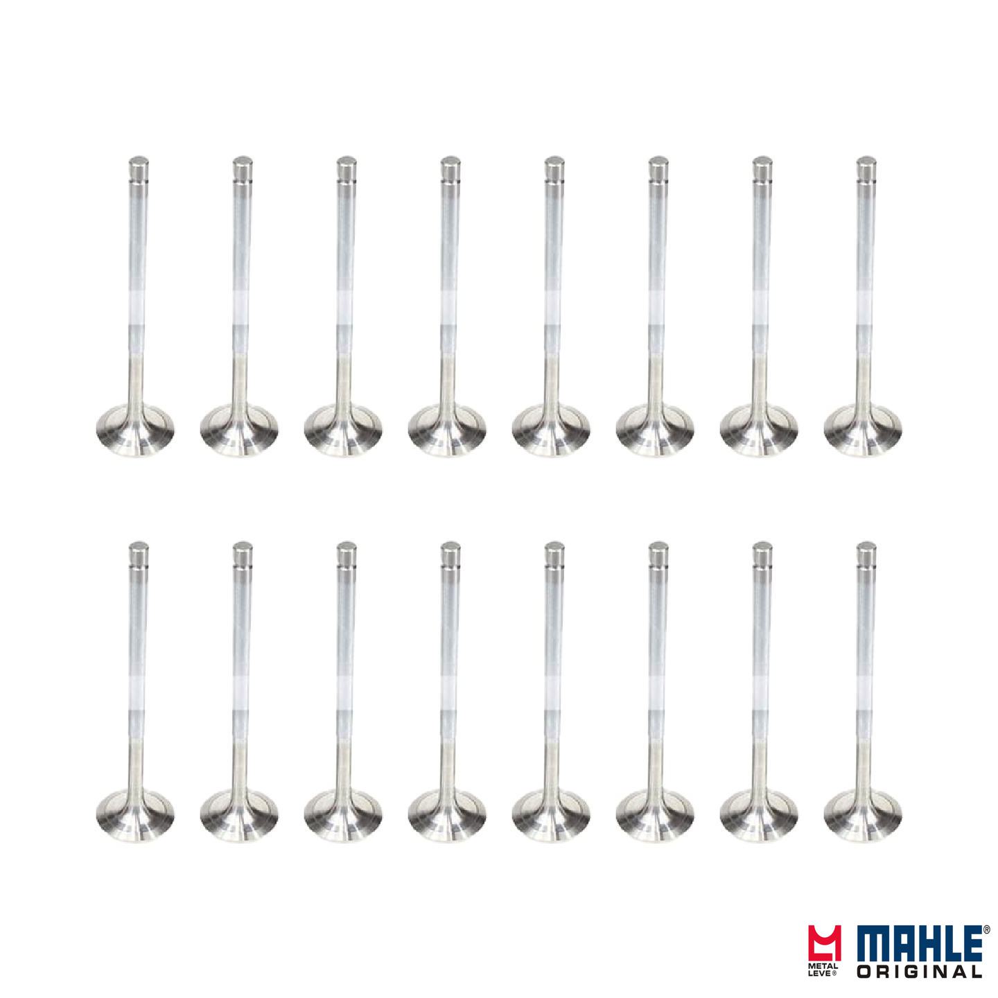 Jogo com 16 Válvulas de Admissão - Mahle Metal Leve - VA0760225 STD