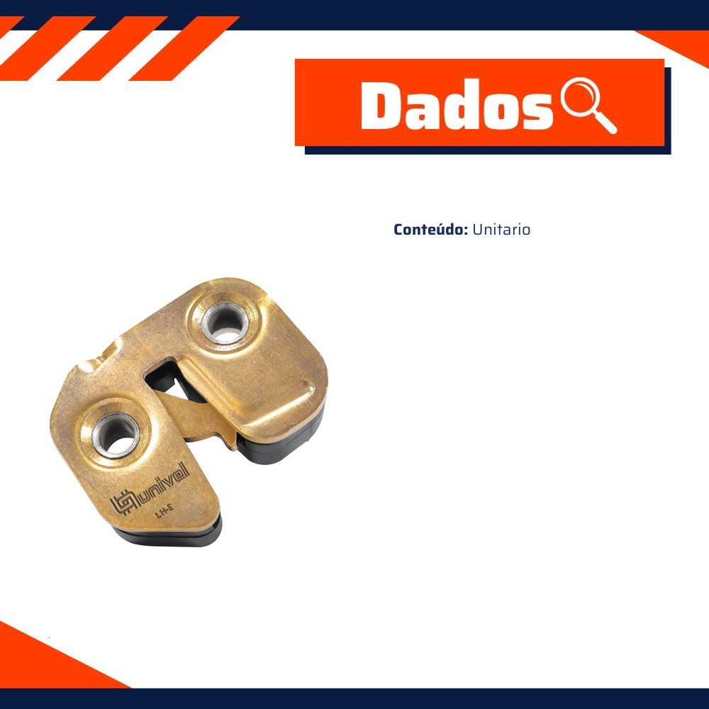 Fechadura Externa da Porta Dianteira Direito Mecânica para Mercedes-Benz L 709 - Universal Automotive - 50194