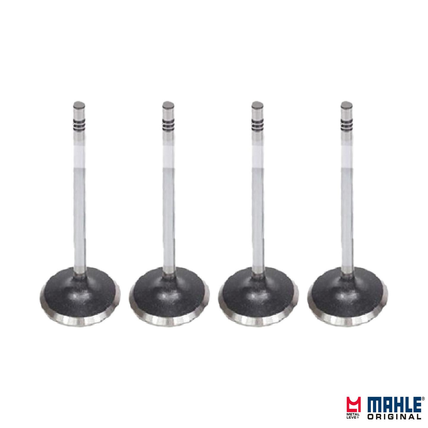 Jogo com 4 Válvulas de Admissão - Mahle Metal Leve - VA0251614 STD