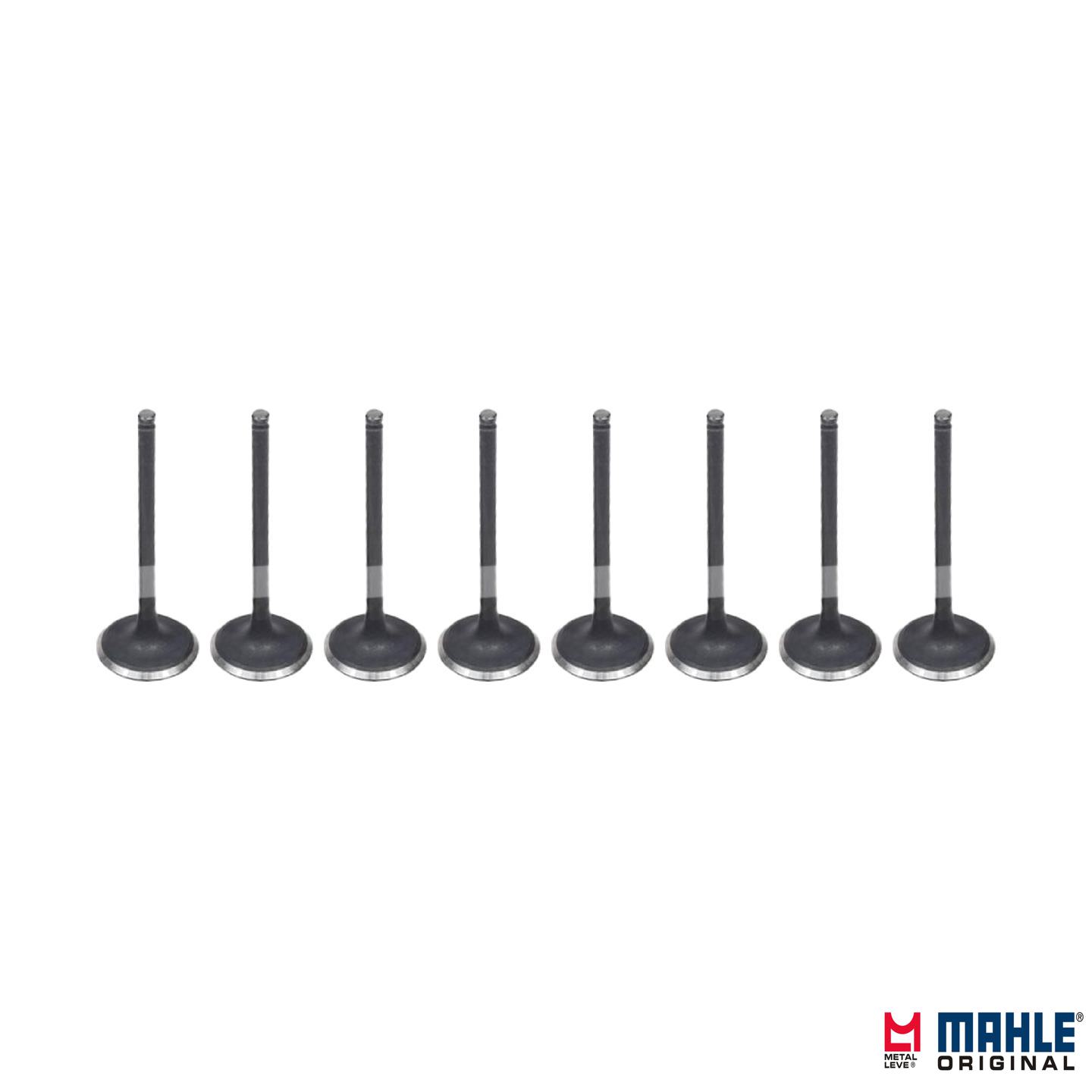 Jogo com 8 Válvulas de Admissão - Mahle Metal Leve - VA0630207 STD