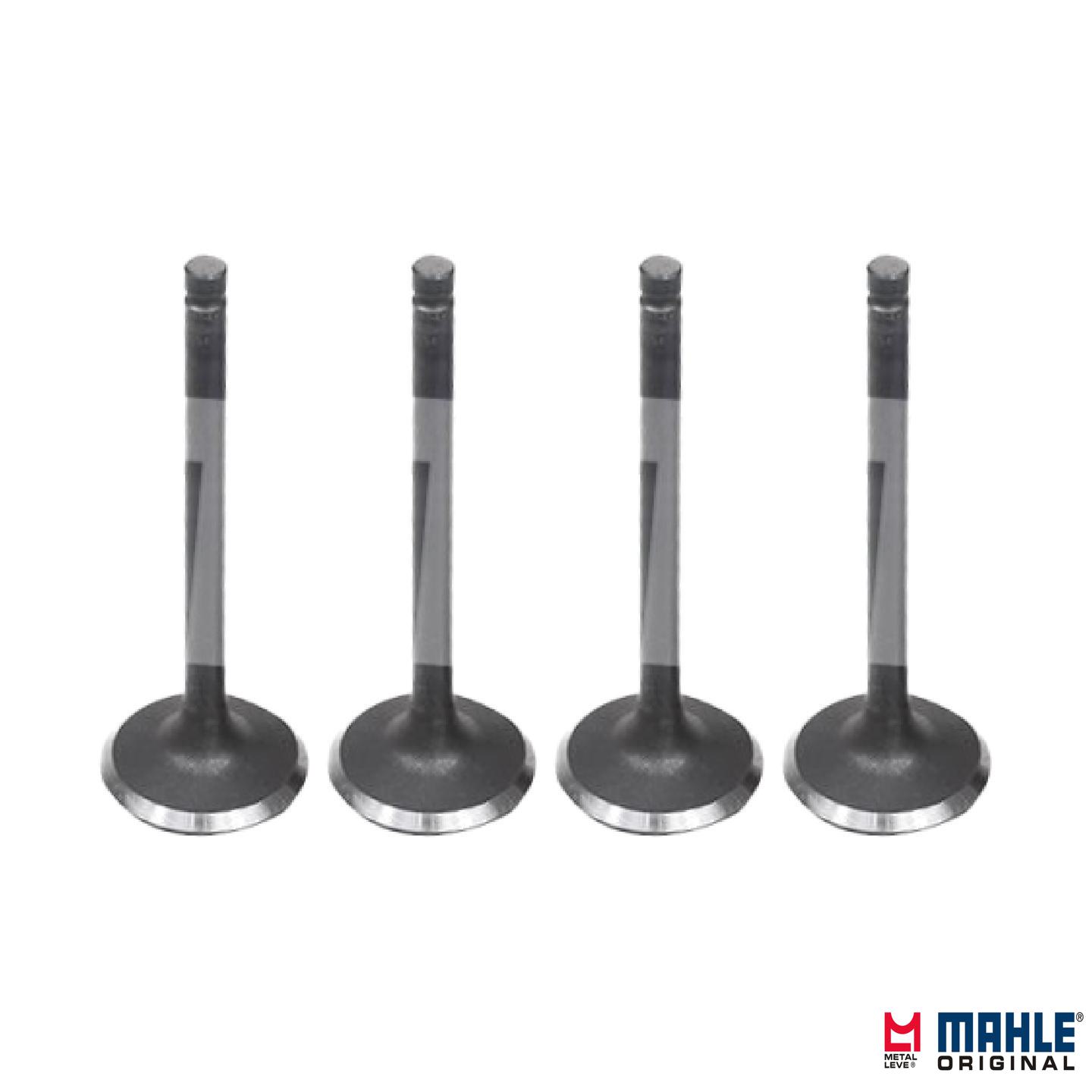 Jogo com 4 Válvulas de Admissão - Mahle Metal Leve - VA0720154 STD