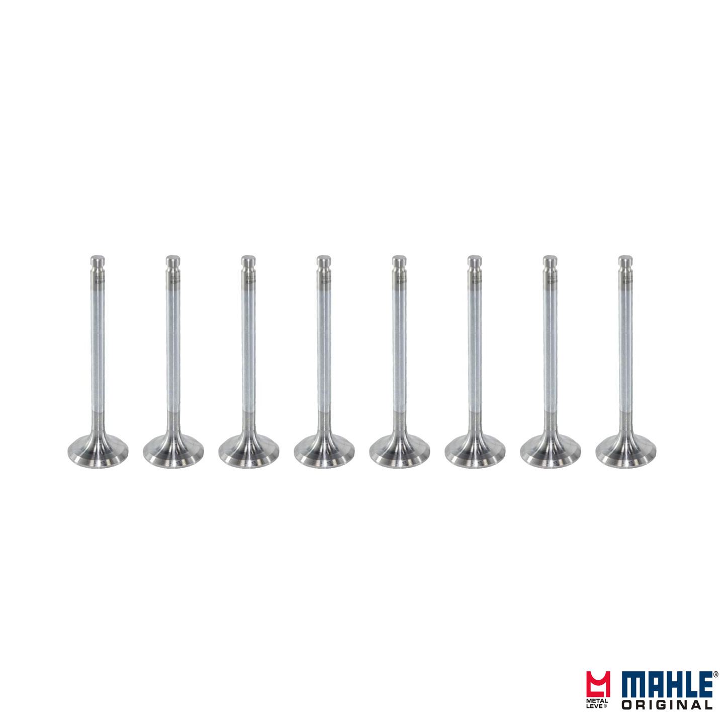 Jogo com 8 Válvulas de Admissão - Mahle Metal Leve - VA0250165 STD
