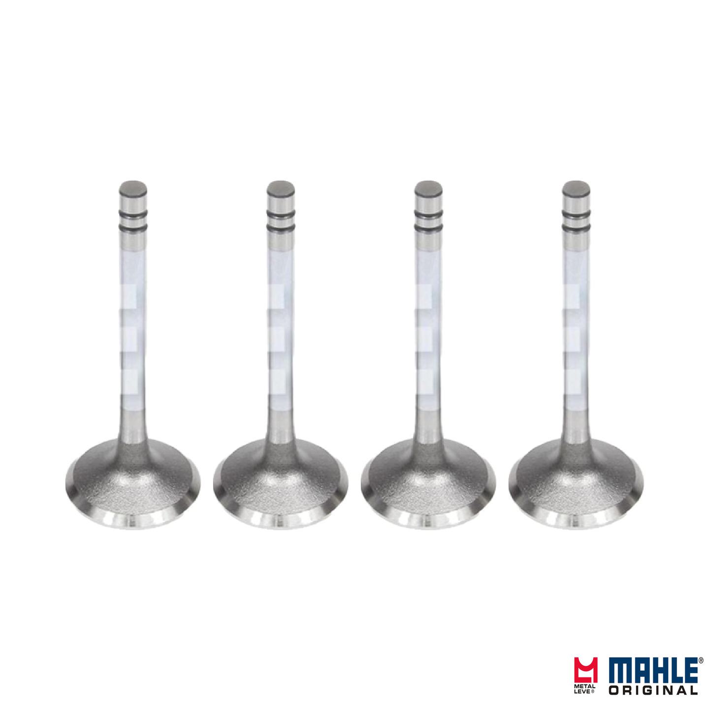 Jogo com 4 Válvulas de Admissão - Mahle Metal Leve - VA0180389 STD