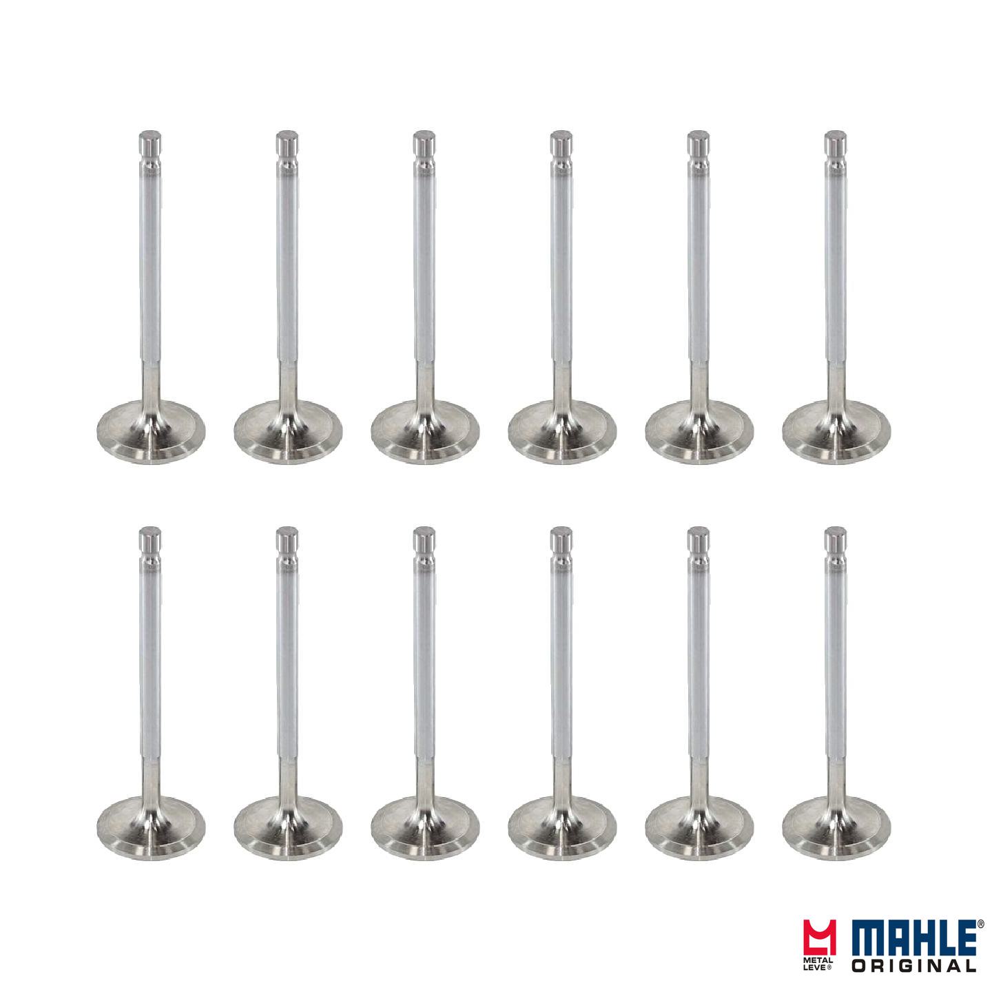 Jogo com 12 Válvulas de Admissão - Mahle Metal Leve - VA0760013 STD
