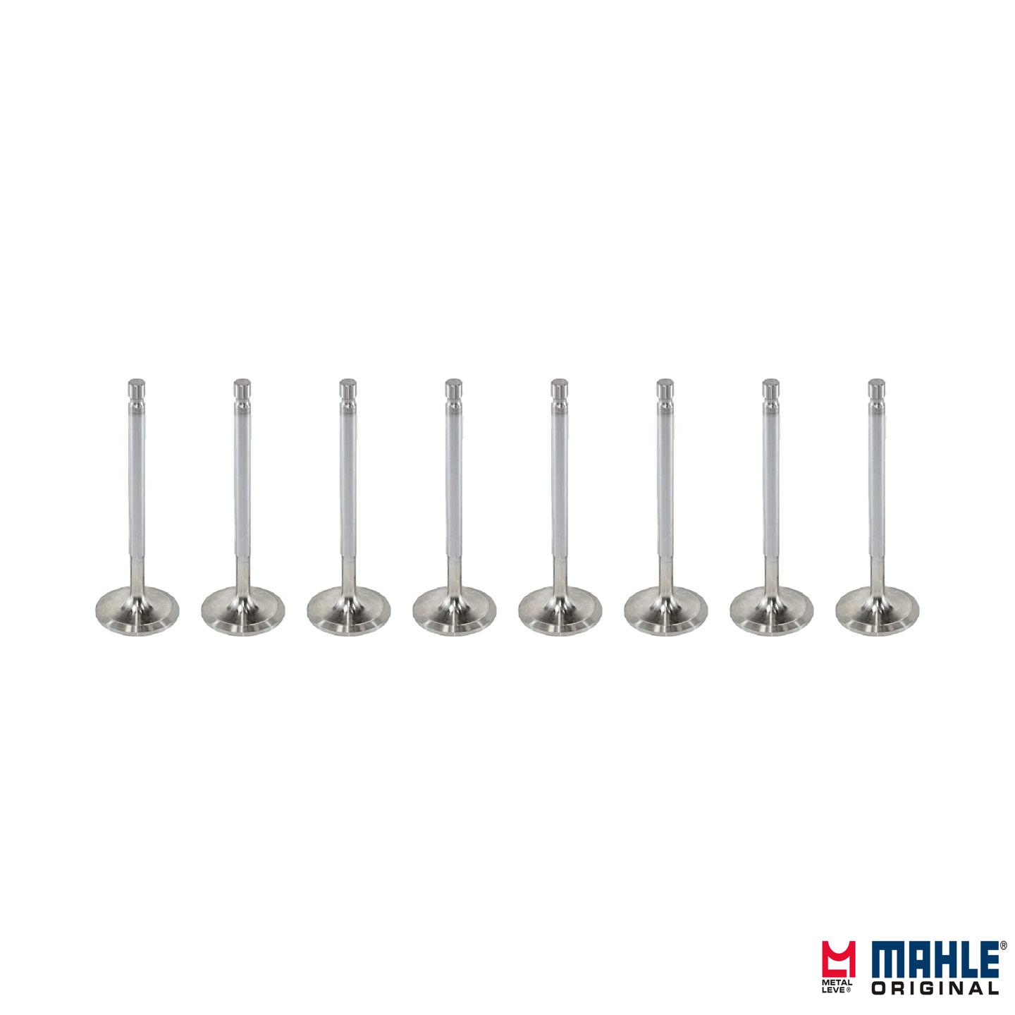 Jogo com 8 Válvulas de Admissão - Mahle Metal Leve - VA0760013 STD