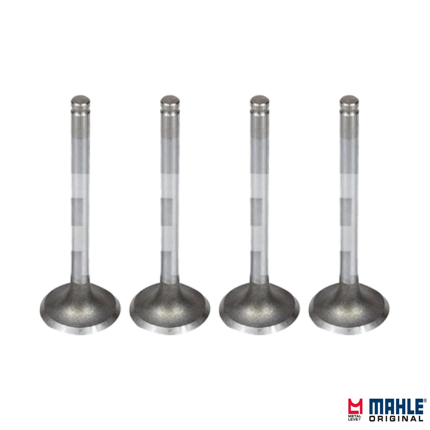 Jogo com 4 Válvulas de Admissão - Mahle Metal Leve - VA0250060 STD