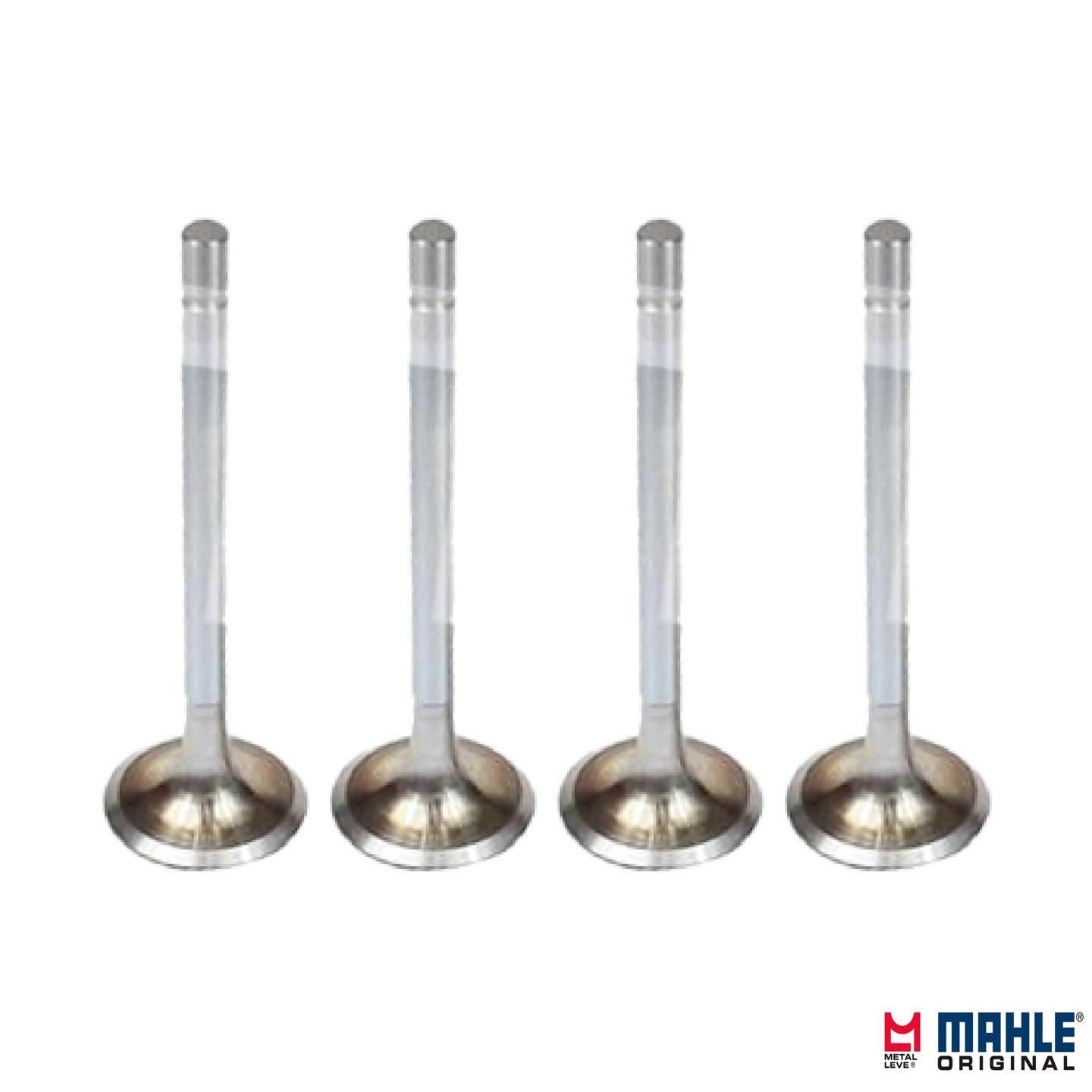 Jogo com 4 Válvulas de Admissão - Mahle Metal Leve - VA0480096 STD