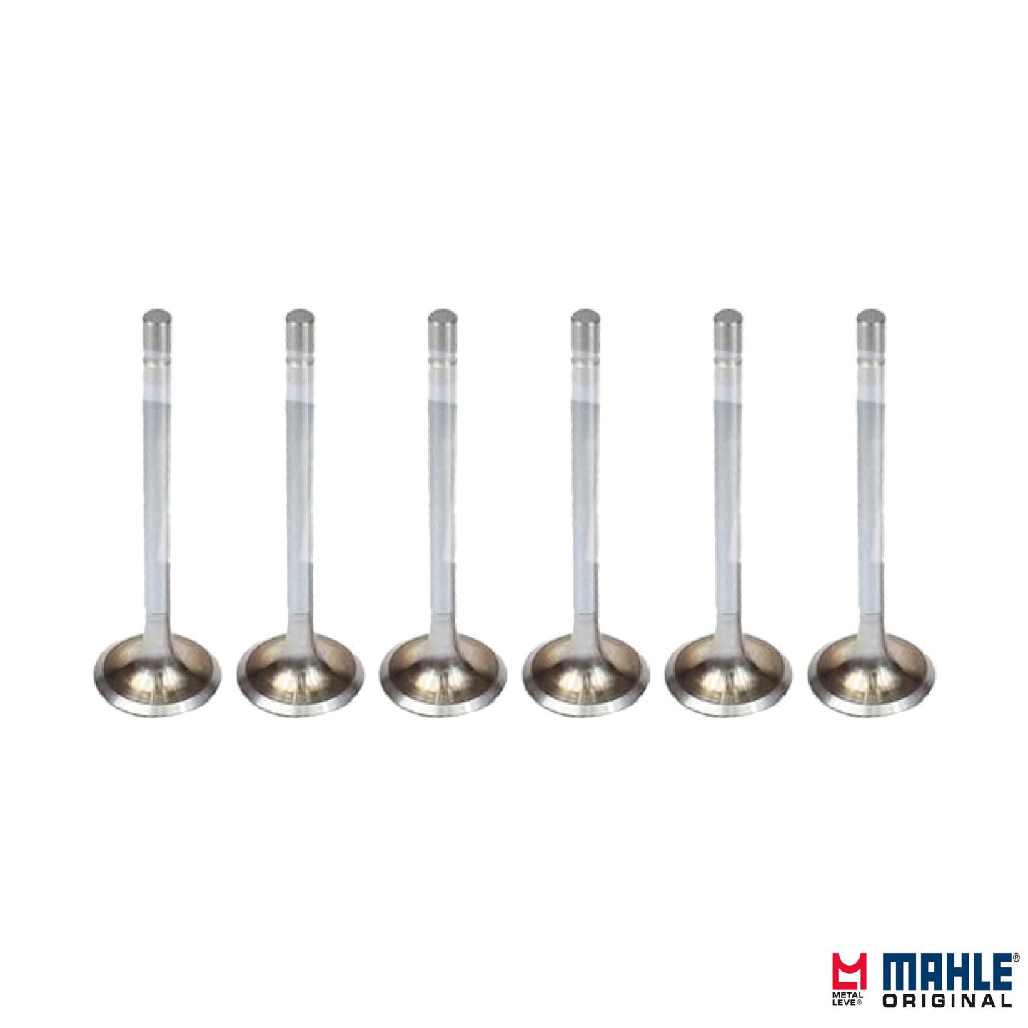 Jogo com 6 Válvulas de Admissão - Mahle Metal Leve - VA0480096 STD