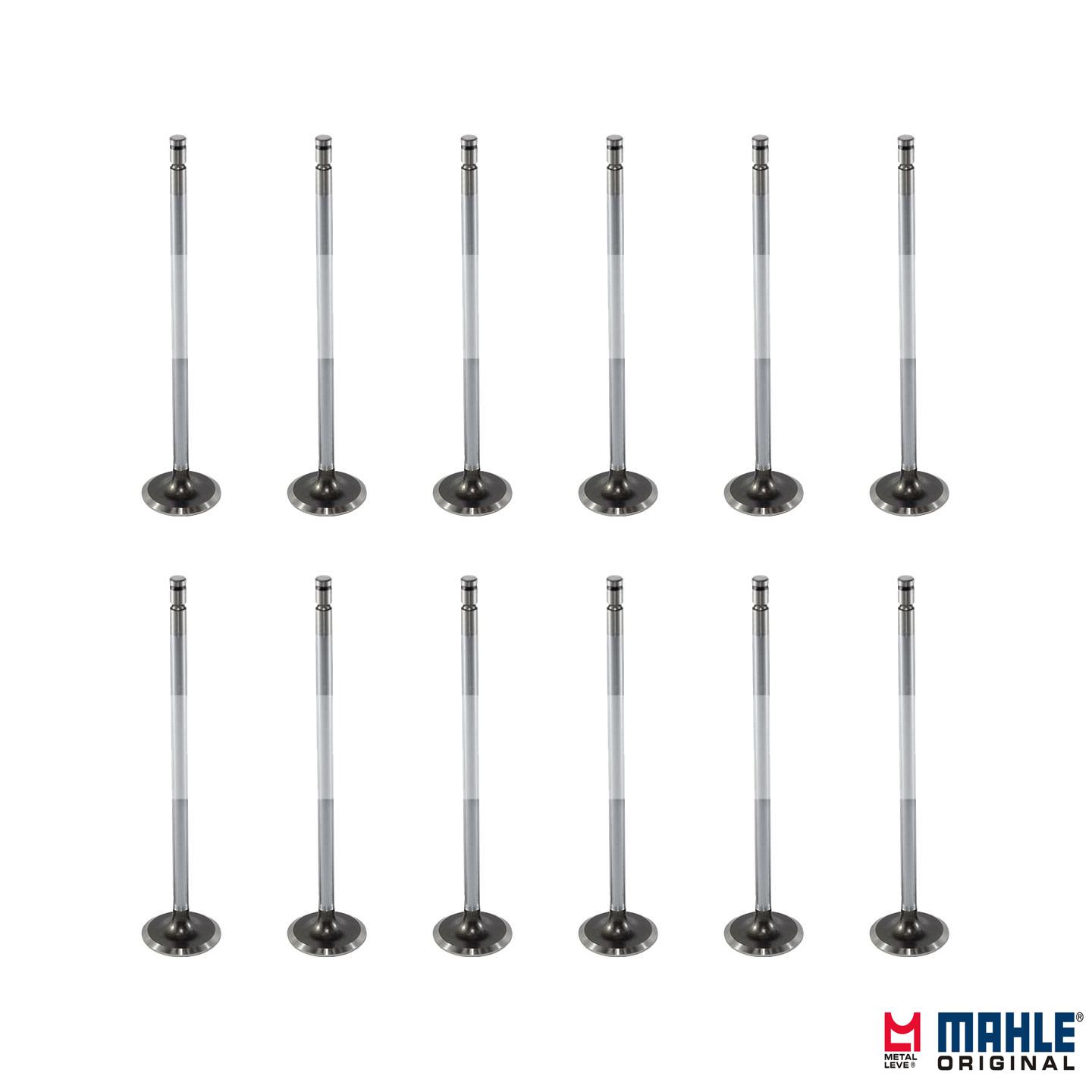 Jogo com 12 Válvulas de Admissão - Mahle Metal Leve - VA0710203 STD