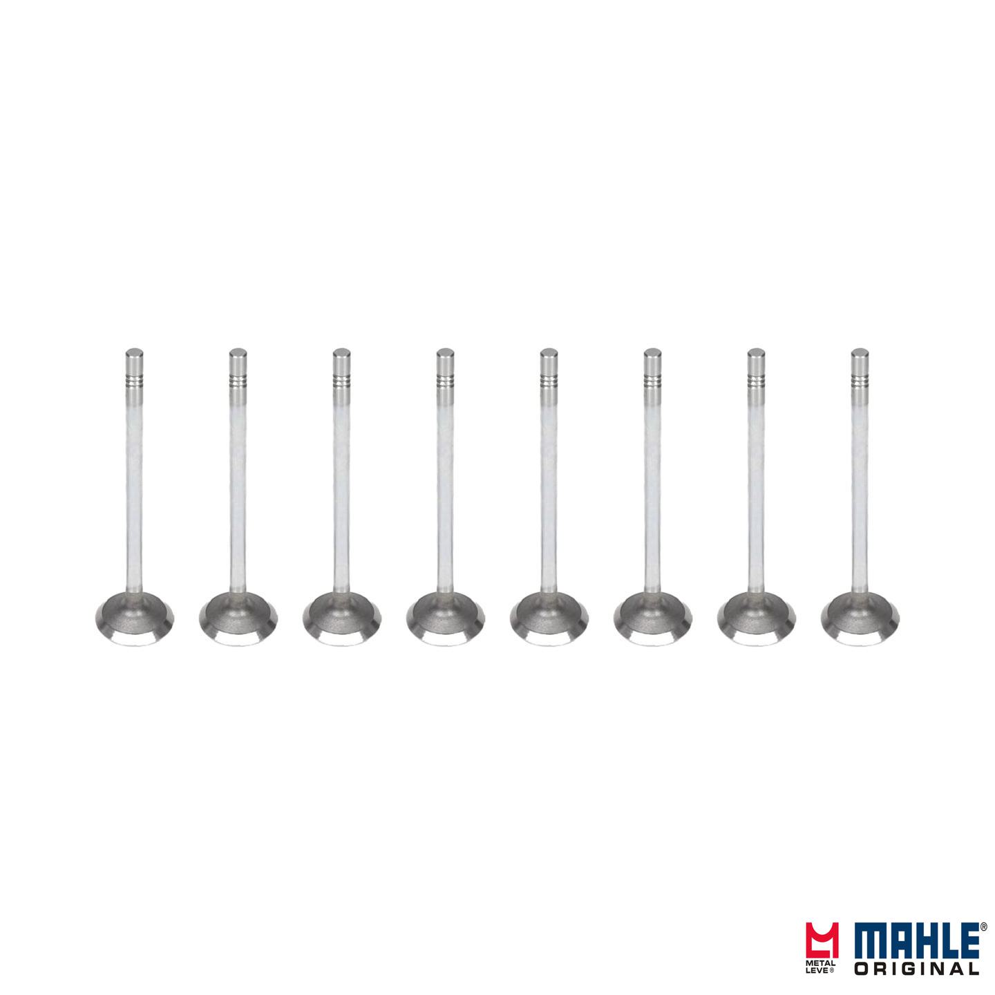 Jogo com 8 Válvulas de Admissão - Mahle Metal Leve - VA0011475 STD