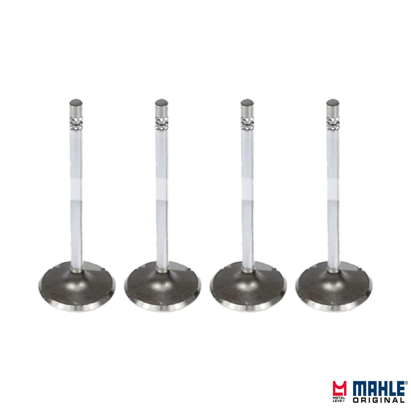 Jogo com 4 Válvulas de Admissão - Mahle Metal Leve - VA0591461 STD
