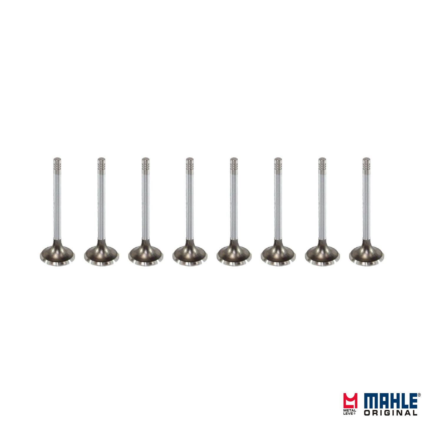 Jogo com 8 Válvulas de Admissão - Mahle Metal Leve - VA0180124 STD