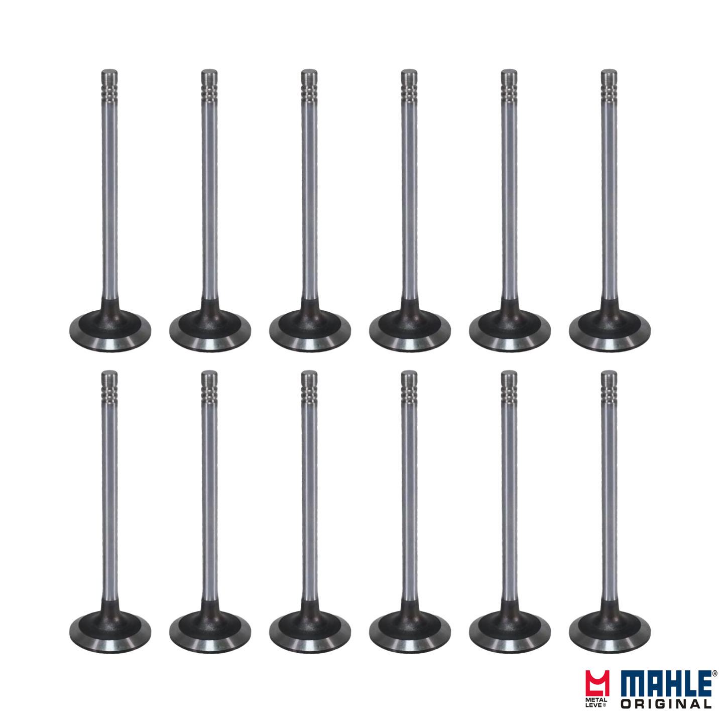 Jogo com 12 Válvulas de Admissão - Mahle Metal Leve - VA0131750 STD