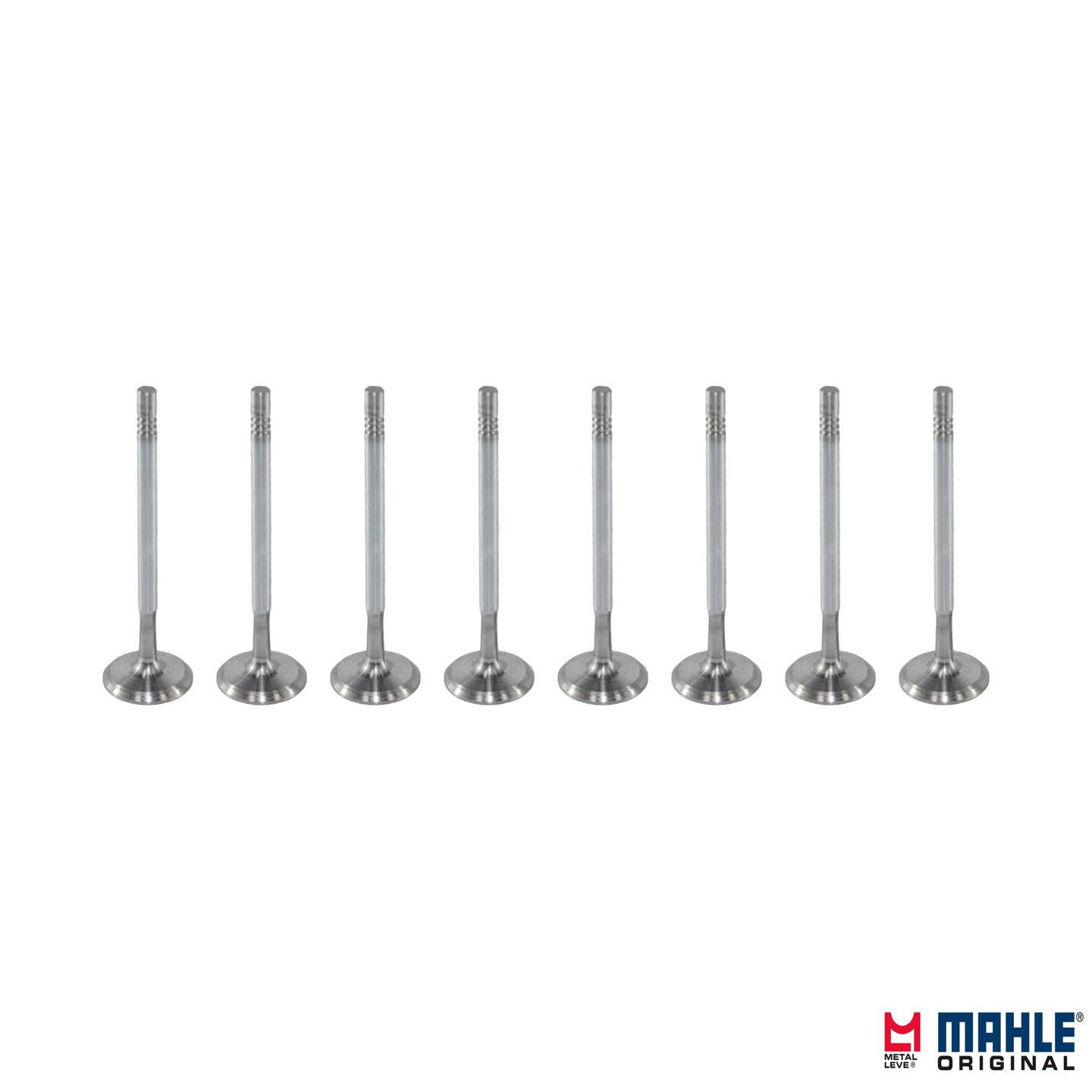 Jogo com 8 Válvulas de Admissão - Mahle Metal Leve - VA0250166 STD