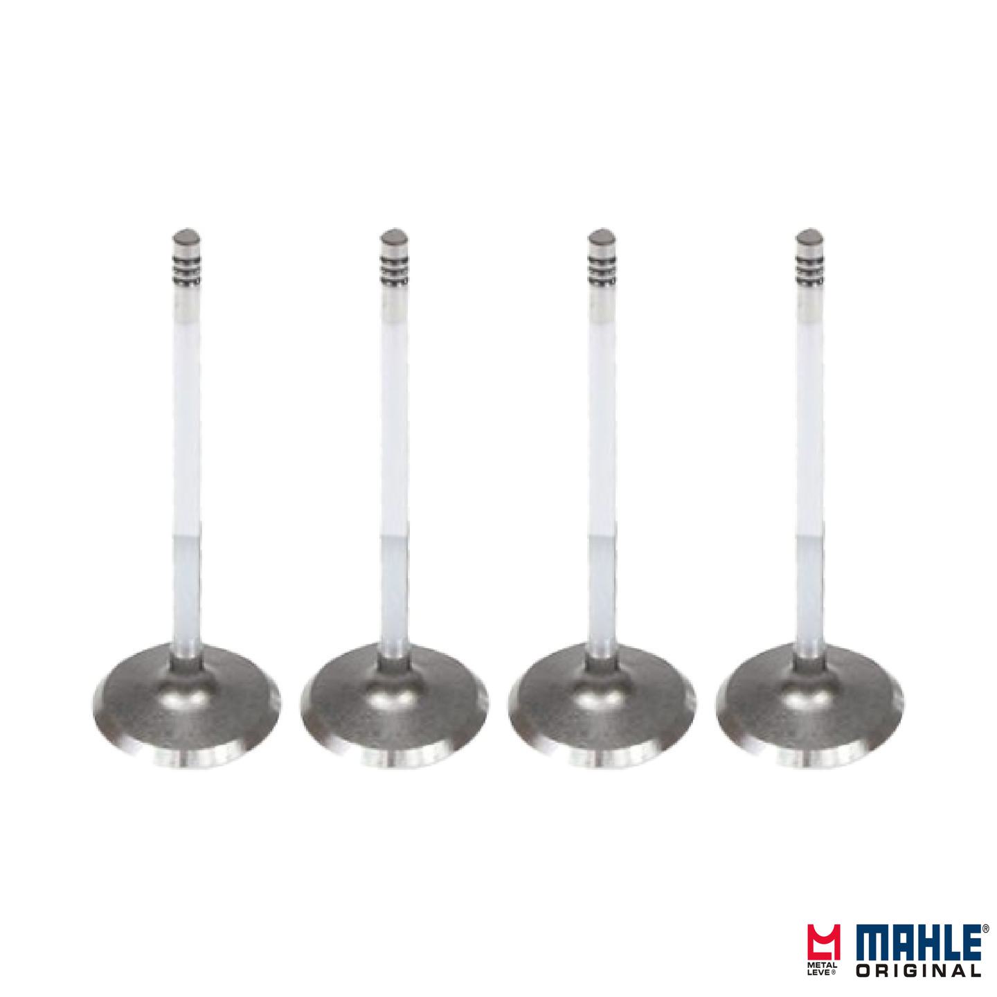 Jogo com 4 Válvulas de Admissão - Mahle Metal Leve - VA0251633 STD