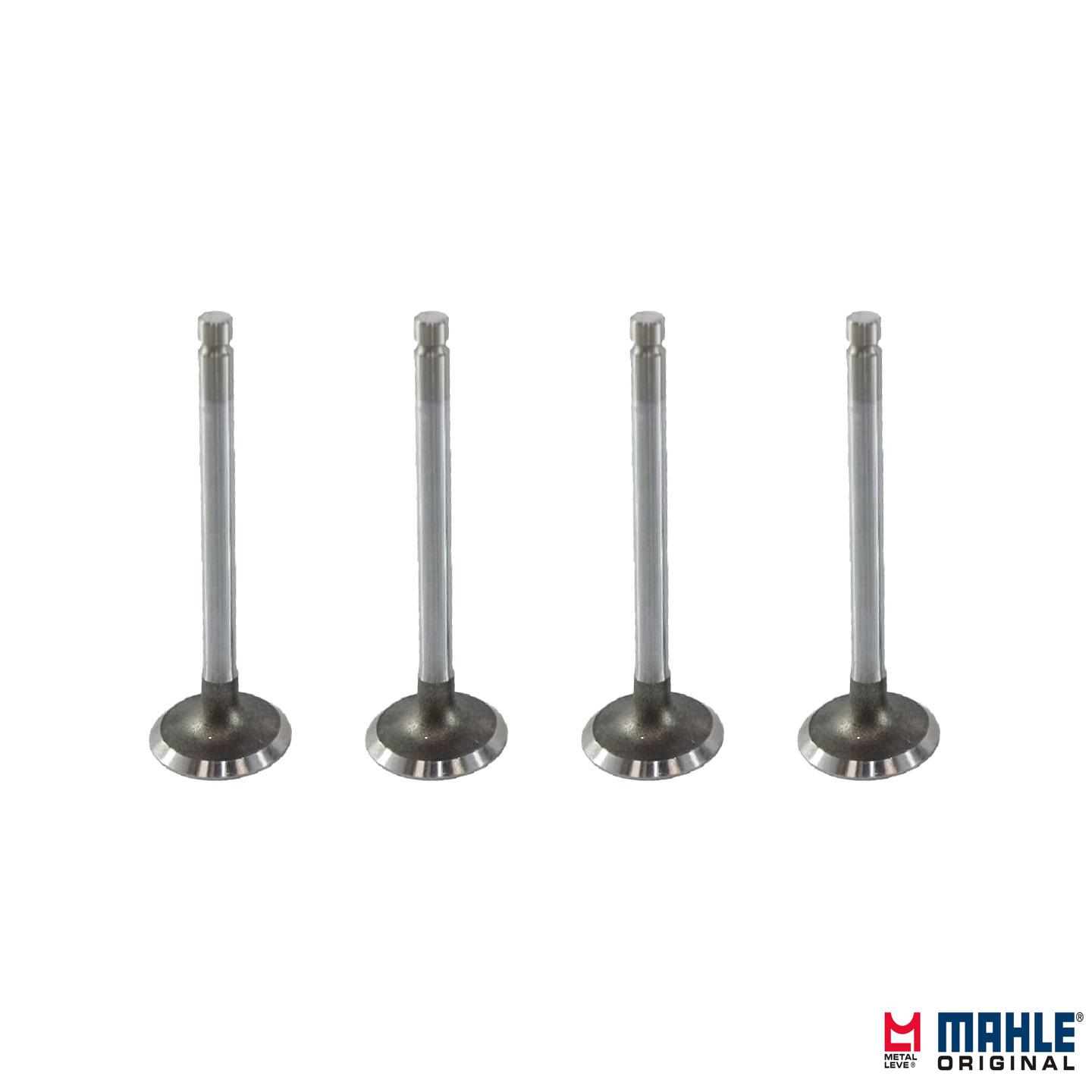 Jogo com 4 Válvulas de Admissão - Mahle Metal Leve - VA0250002 STD
