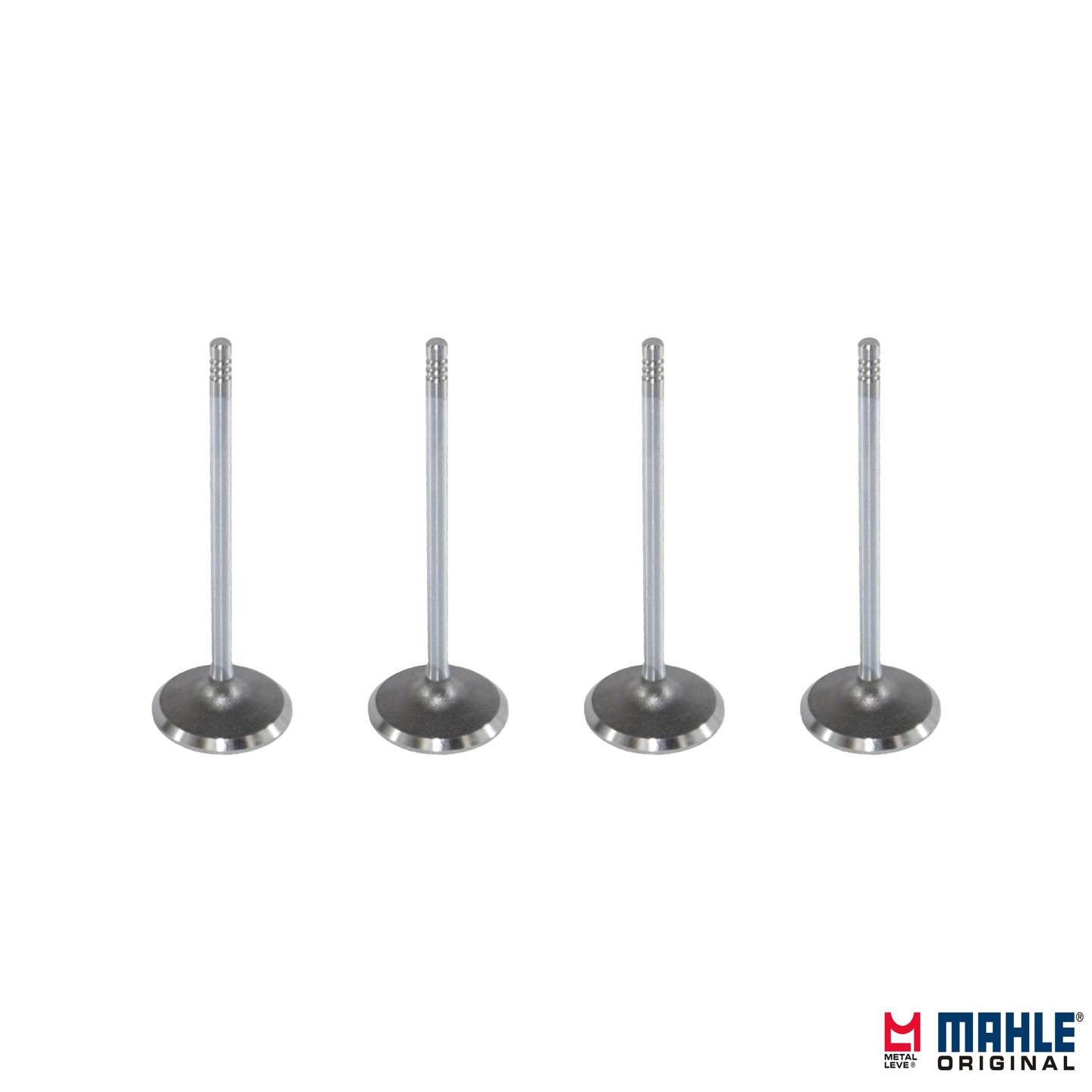 Jogo com 4 Válvulas de Admissão - Mahle Metal Leve - VA0250271 STD