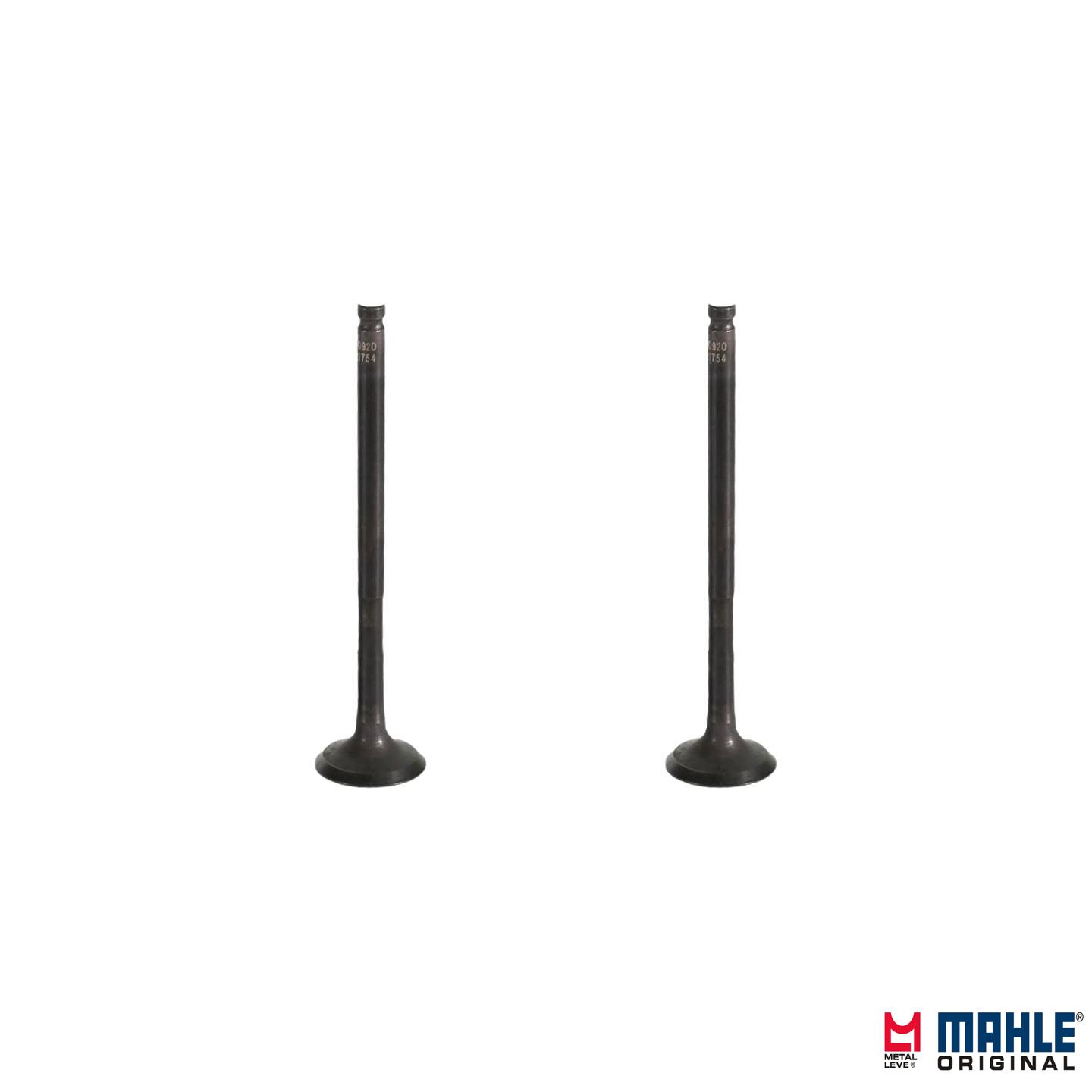 Jogo com 2 Válvulas de Admissão - Mahle Metal Leve - VA0521754 STD