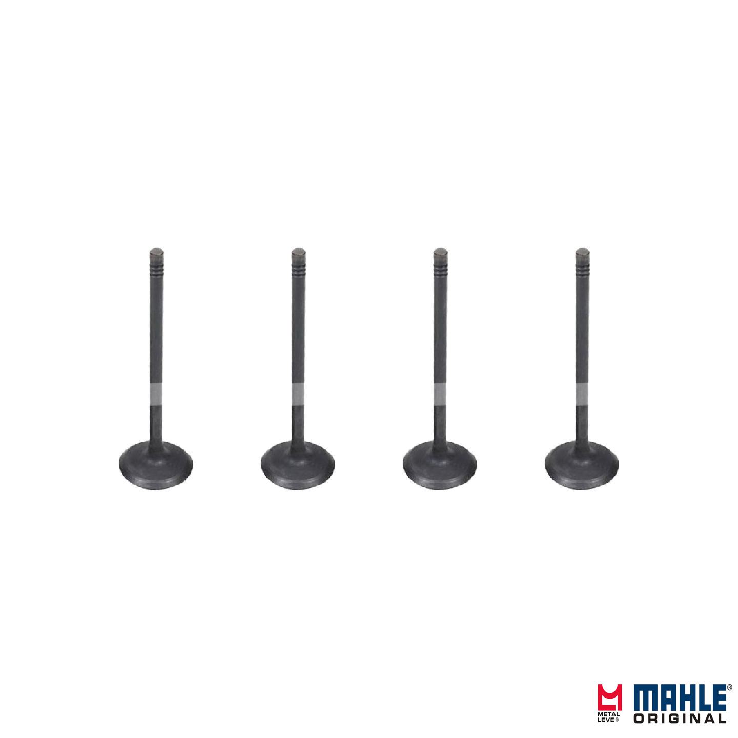 Jogo com 4 Válvulas de Admissão - Mahle Metal Leve - VA0591474 STD