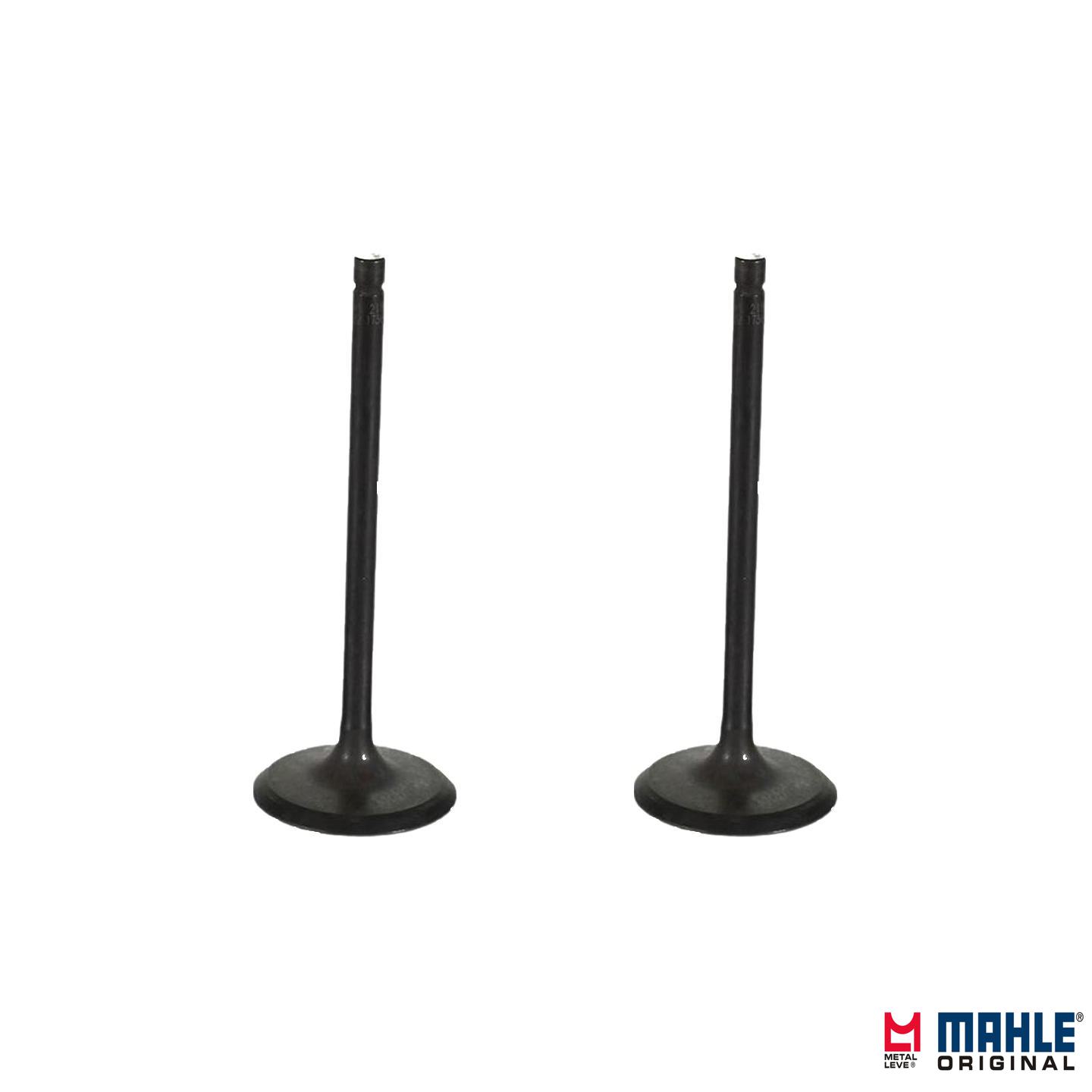 Jogo com 2 Válvulas de Admissão - Mahle Metal Leve - VA0521736 STD