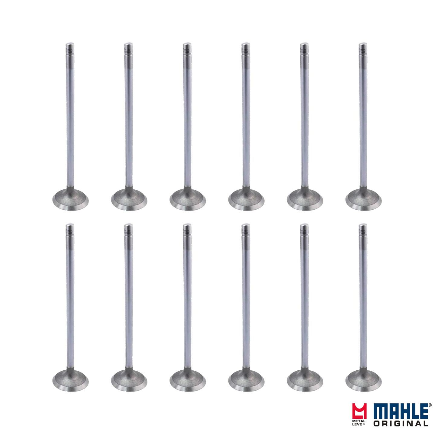 Jogo com 12 Válvulas de Escape - Mahle Metal Leve - VE0011688 STD