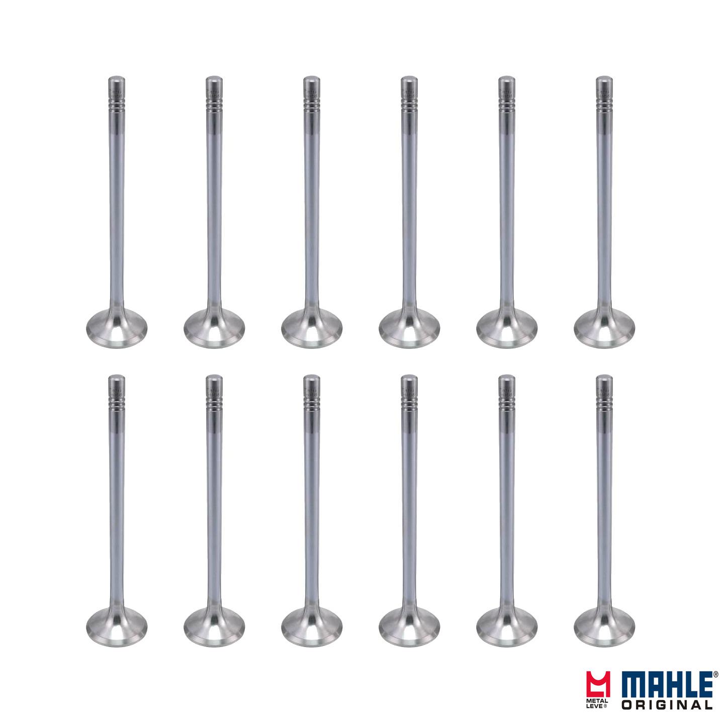 Jogo com 12 Válvulas de Escape - Mahle Metal Leve - VE0461735 STD