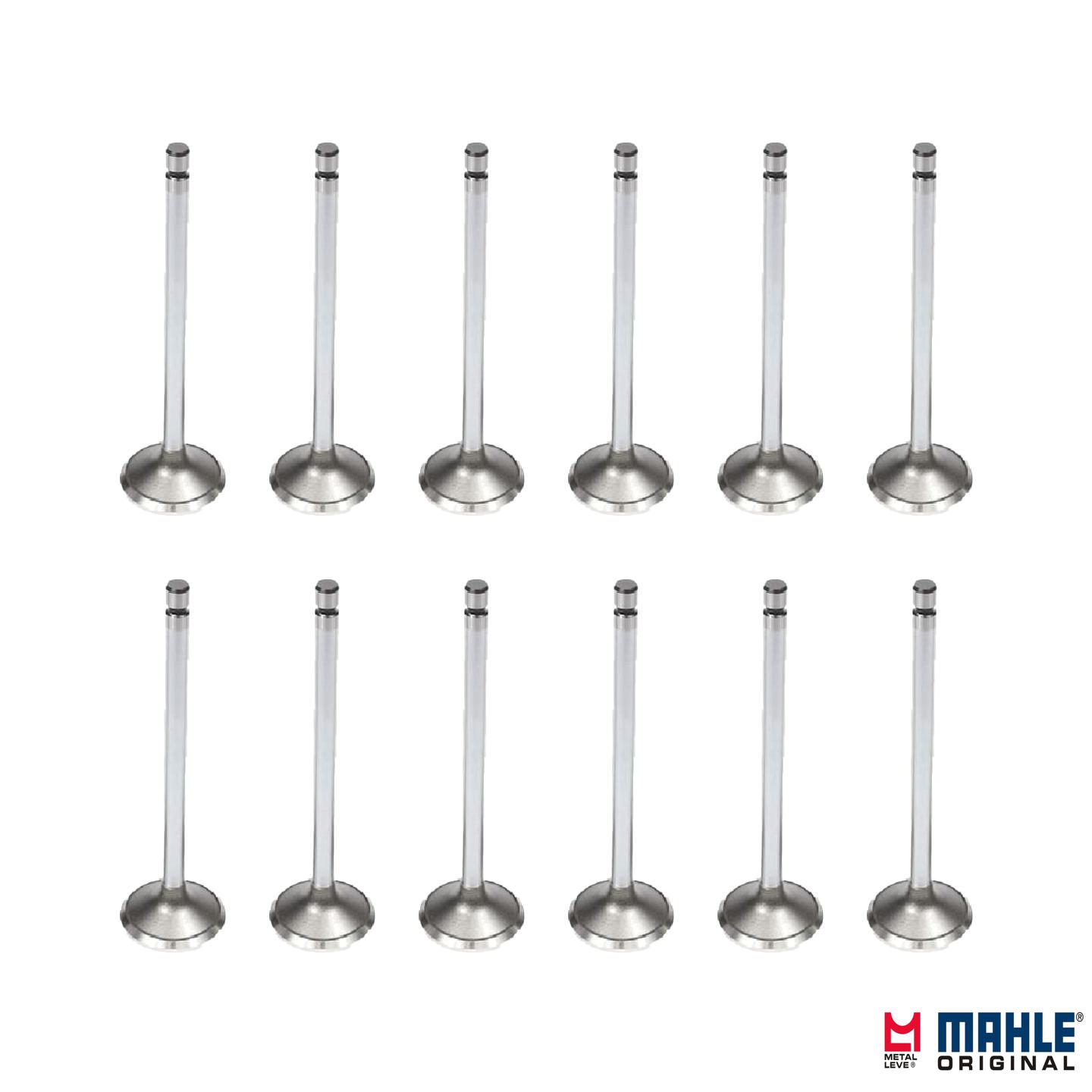 Jogo com 12 Válvulas de Escape - Mahle Metal Leve - VE0211372 STD
