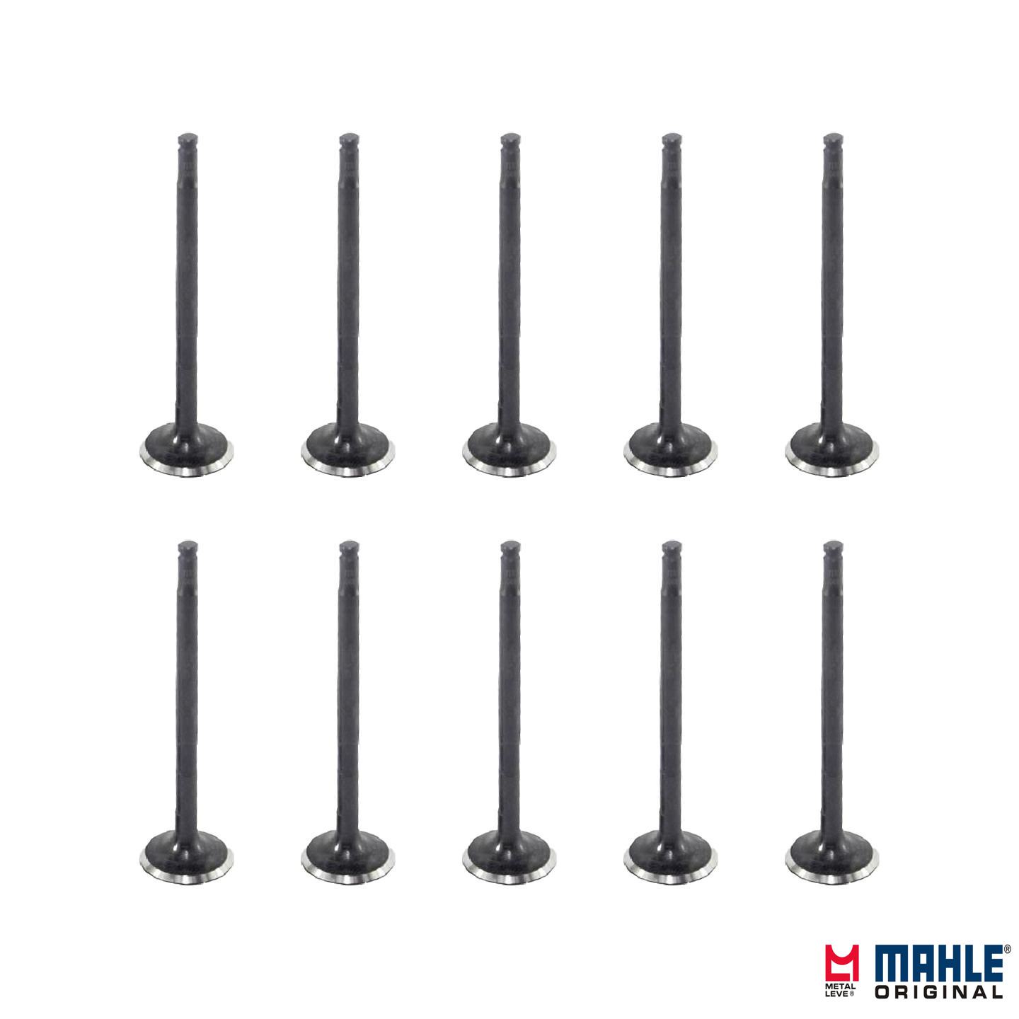 Jogo com 10 Válvulas de Escape - Mahle Metal Leve - VE0480251 STD