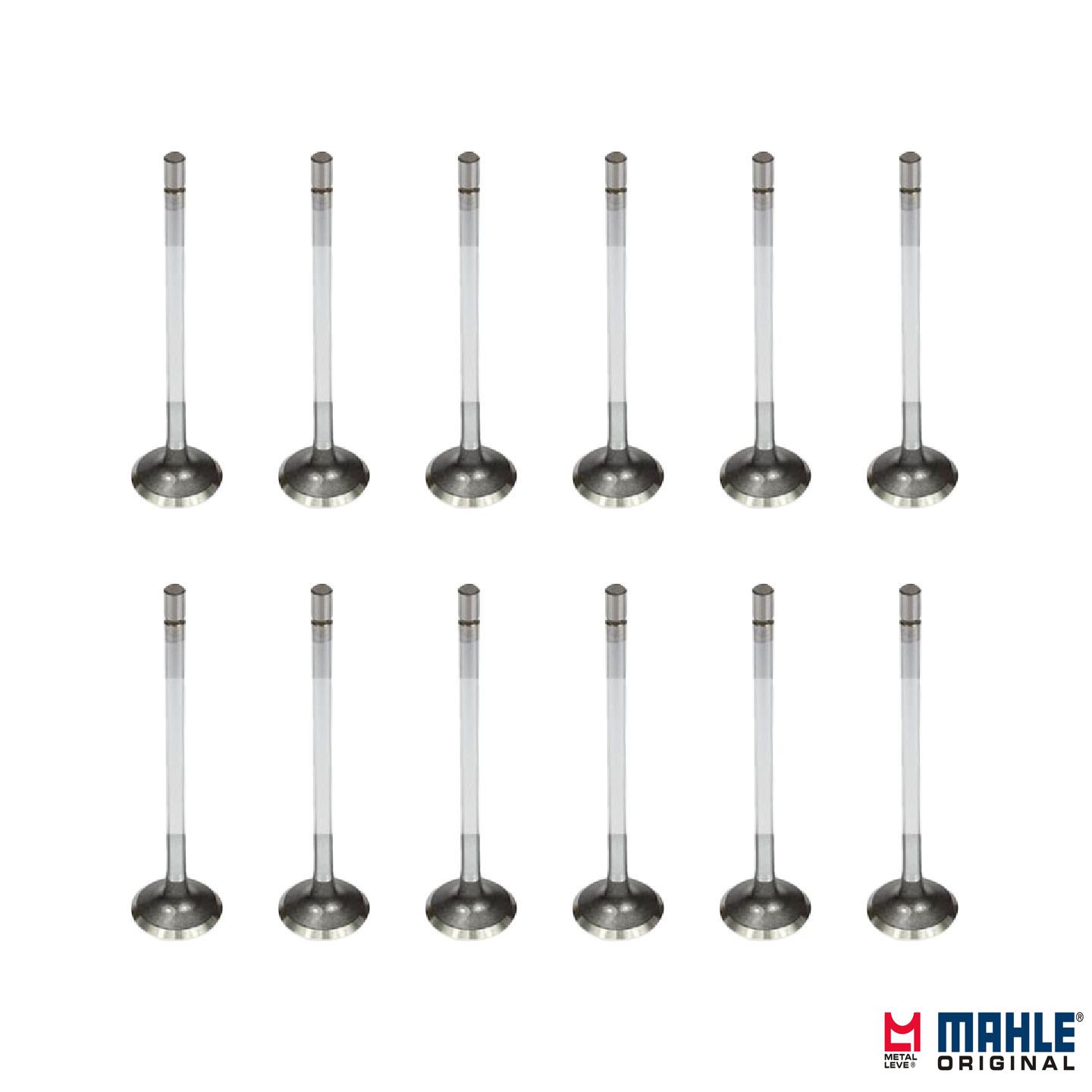 Jogo com 12 Válvulas de Escape - Mahle Metal Leve - VE0381700 STD