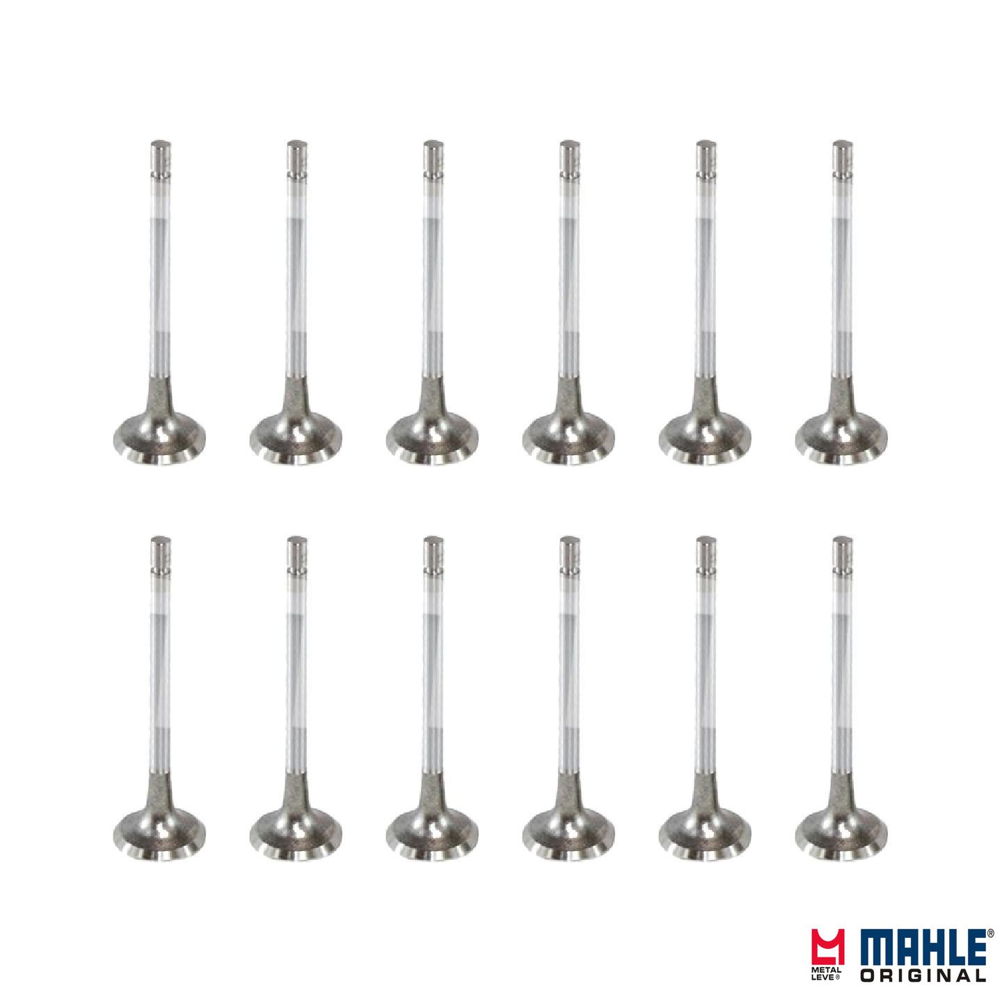 Jogo com 12 Válvulas de Escape - Mahle Metal Leve - VE0480194 STD