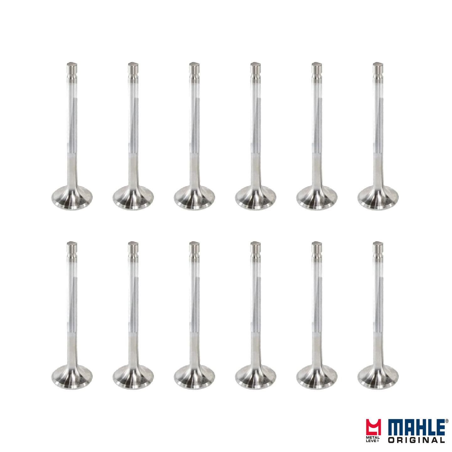 Jogo com 12 Válvulas de Escape - Mahle Metal Leve - VE0760012 STD