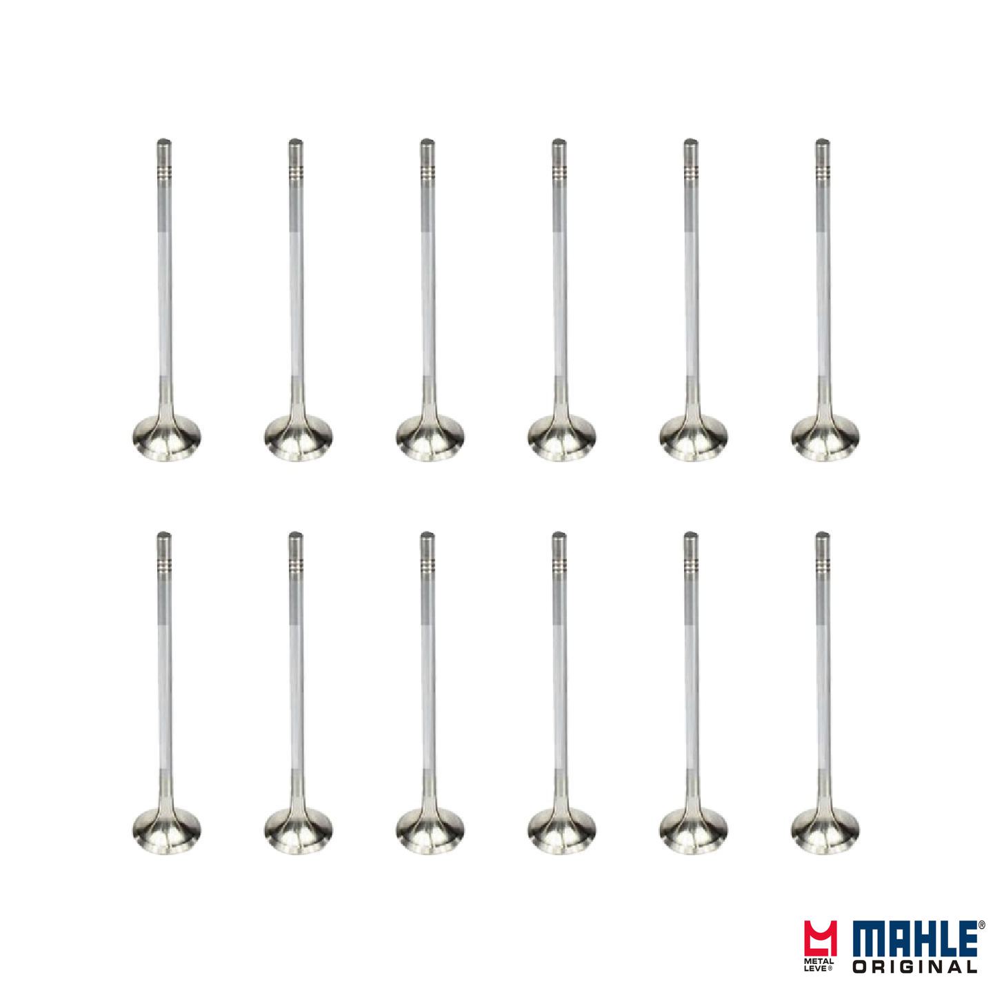 Jogo com 12 Válvulas de Escape - Mahle Metal Leve - VE0711695 STD