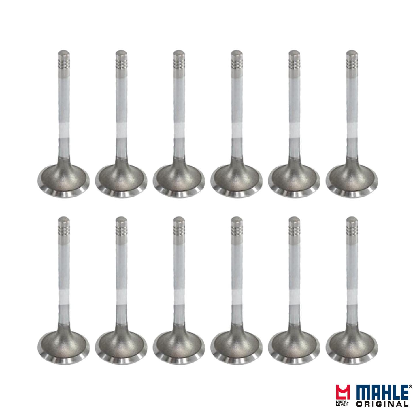 Jogo com 12 Válvulas de Escape - Mahle Metal Leve - VE0210443 STD