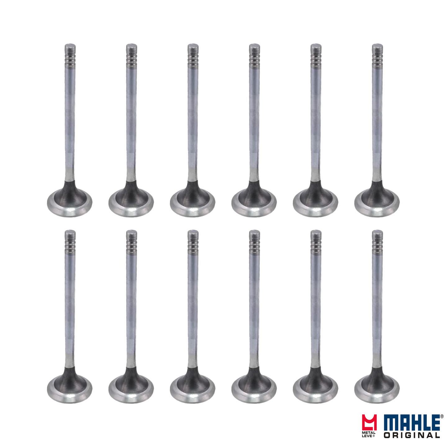 Jogo com 12 Válvulas de Escape - Mahle Metal Leve - VE0131751 STD