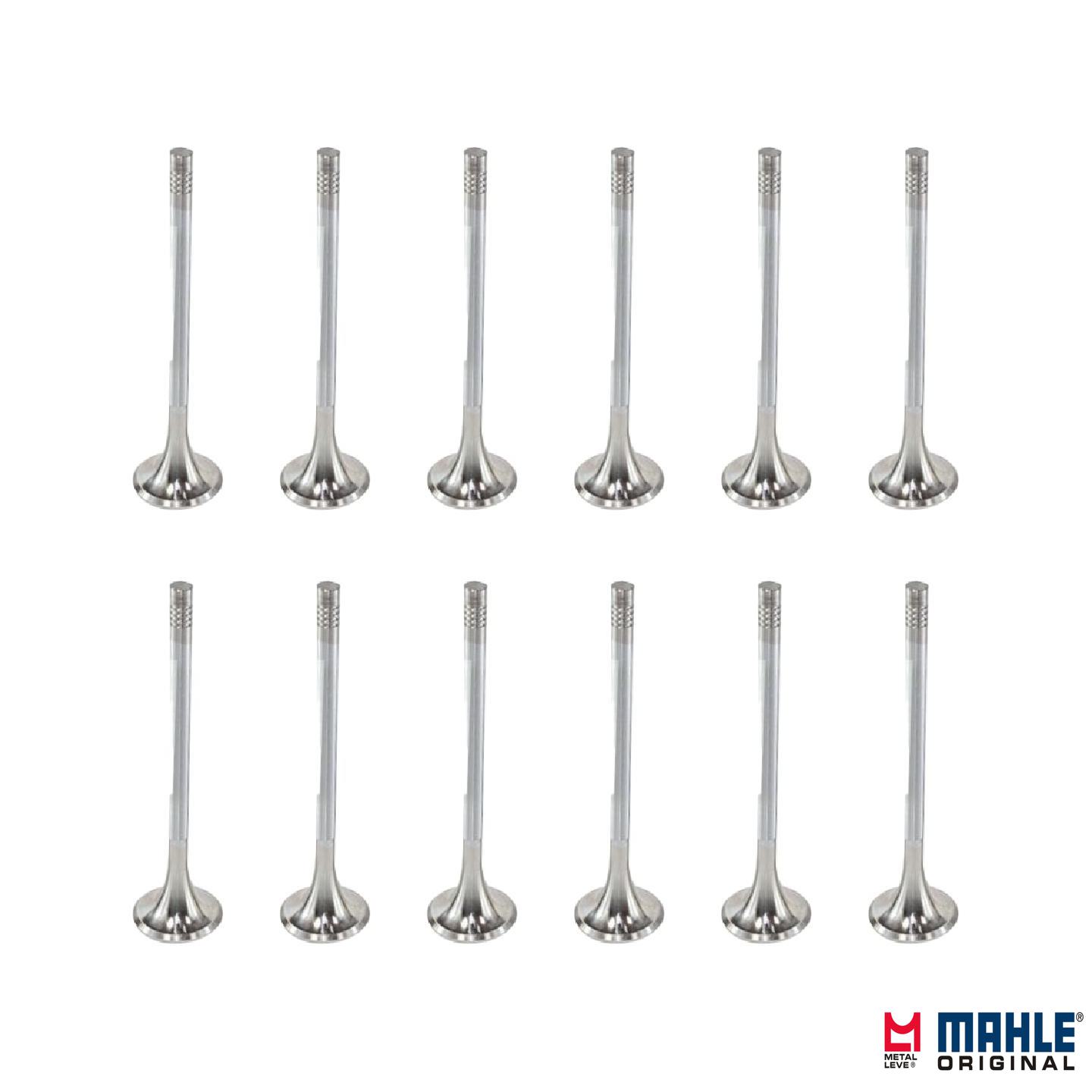 Jogo com 12 Válvulas de Escape - Mahle Metal Leve - VE0761424 STD