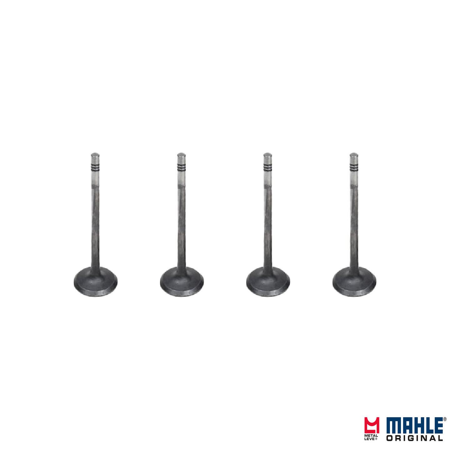 Jogo com 4 Válvulas de Escape - Mahle Metal Leve - VE0141573 STD