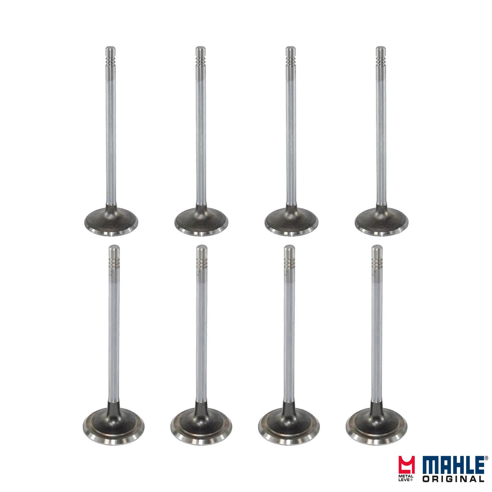 Kit com 4 Válvulas de Admissão e 4 Válvulas de Escape - Mahle Metal Leve - VA0590170 STD / VE0590171 STD