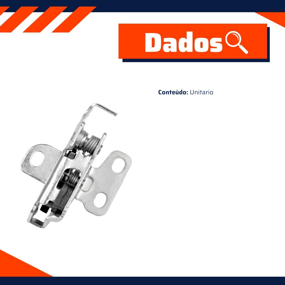 Fechadura - Superior DA Porta Traseira (Baú) - Universal - 70978