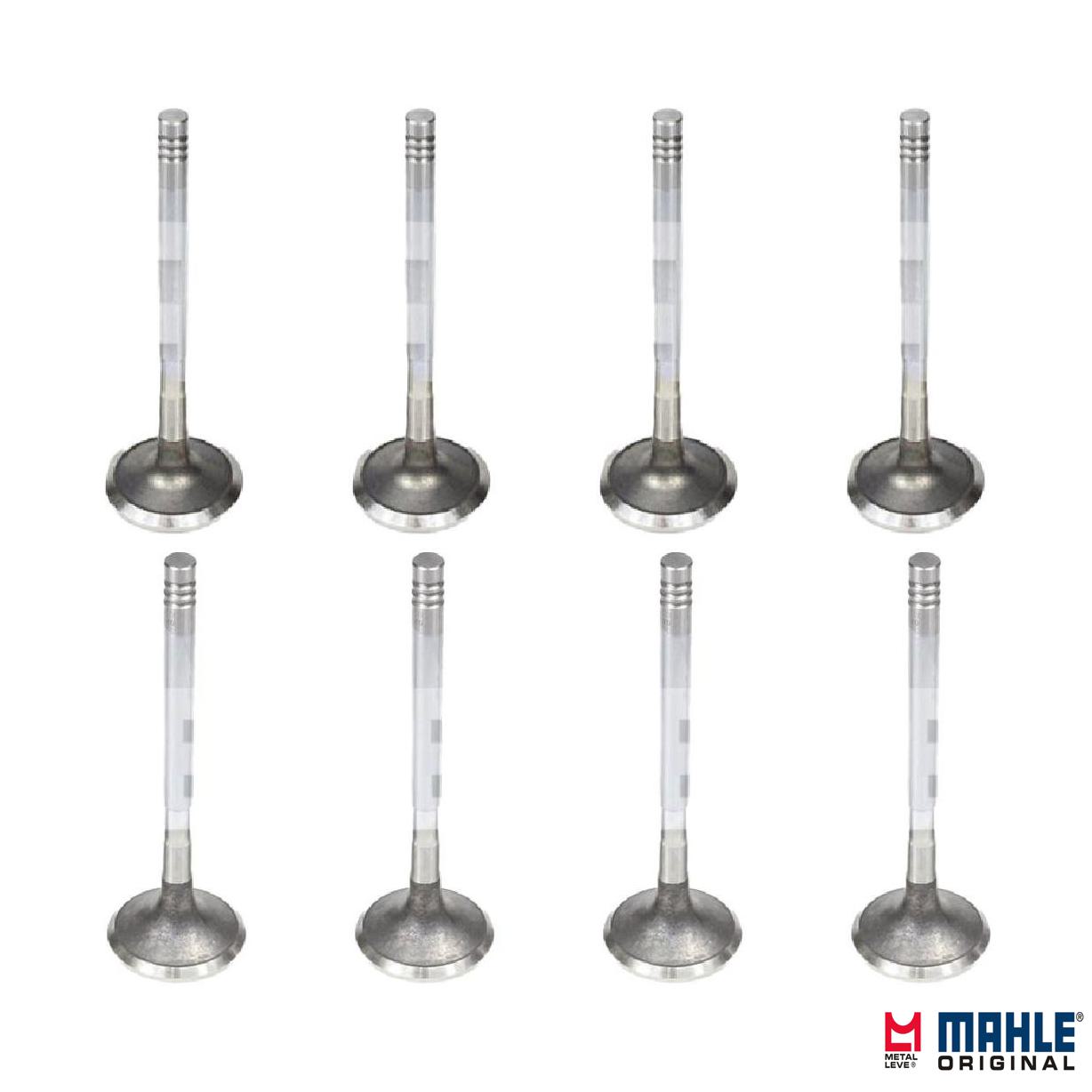 Kit com 4 Válvulas de Admissão e 4 Válvulas de Escape - Mahle Metal Leve - VA0570250 STD / VE0570230 STD