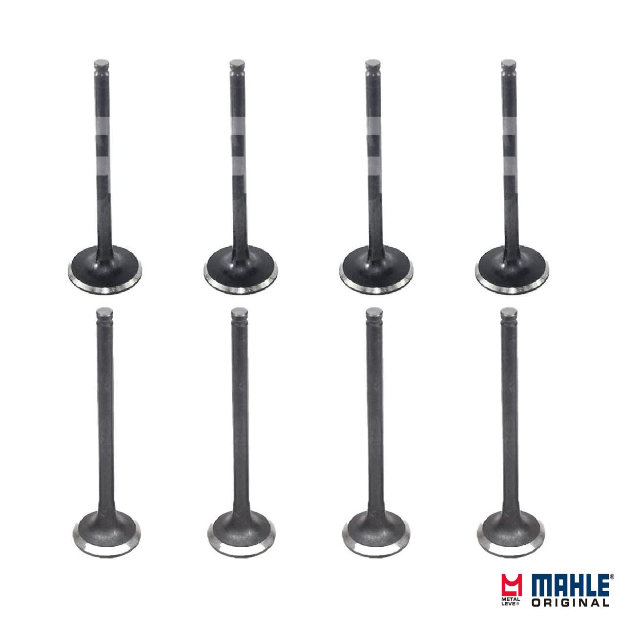 Kit com 4 Válvulas de Admissão e 4 Válvulas de Escape - Mahle Metal Leve - VA1950223 STD / VE1950224 STD
