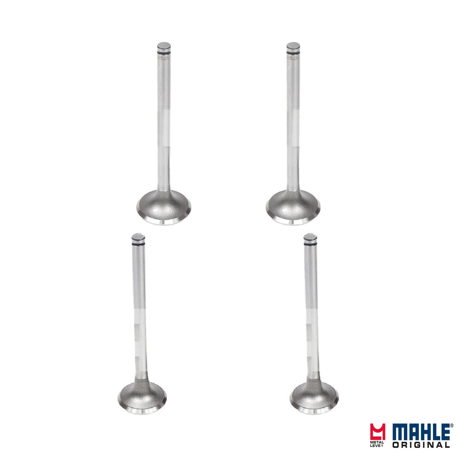 Kit com 2 Válvulas de Admissão e 2 Válvulas de Escape - Mahle Metal Leve - VA0060904 STD / VE0060907 STD